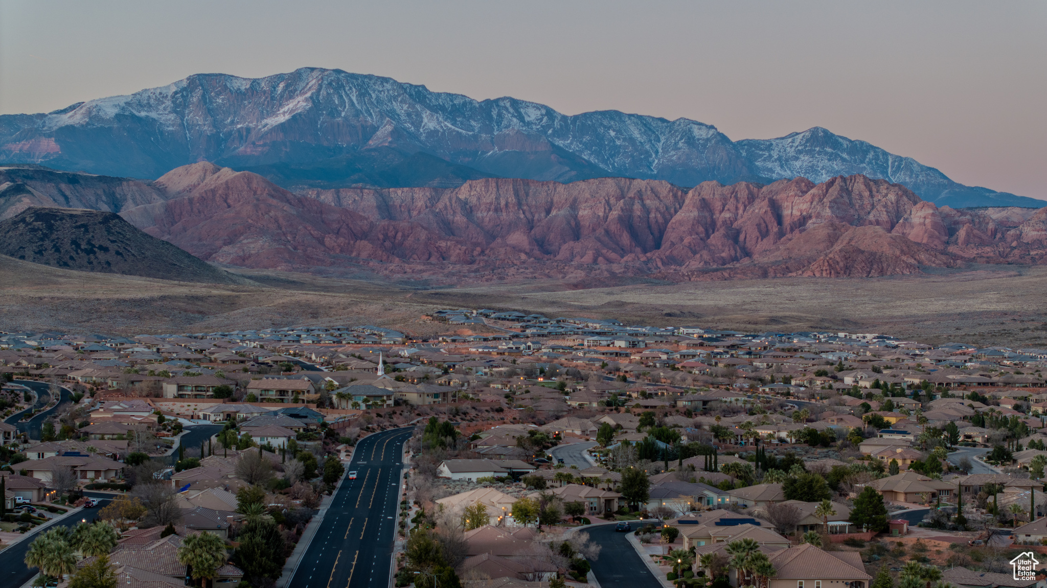 View of mountain feature