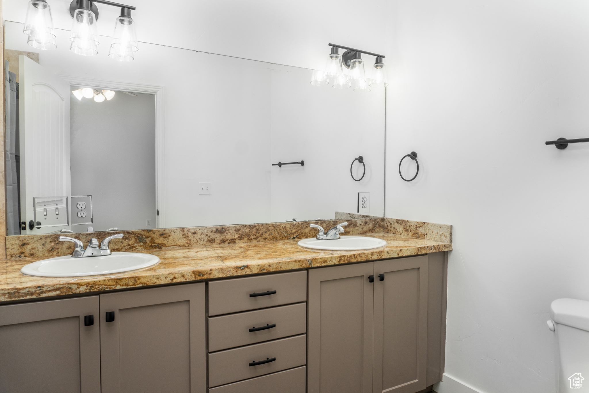 Master Bathroom featuring toilet and vanity