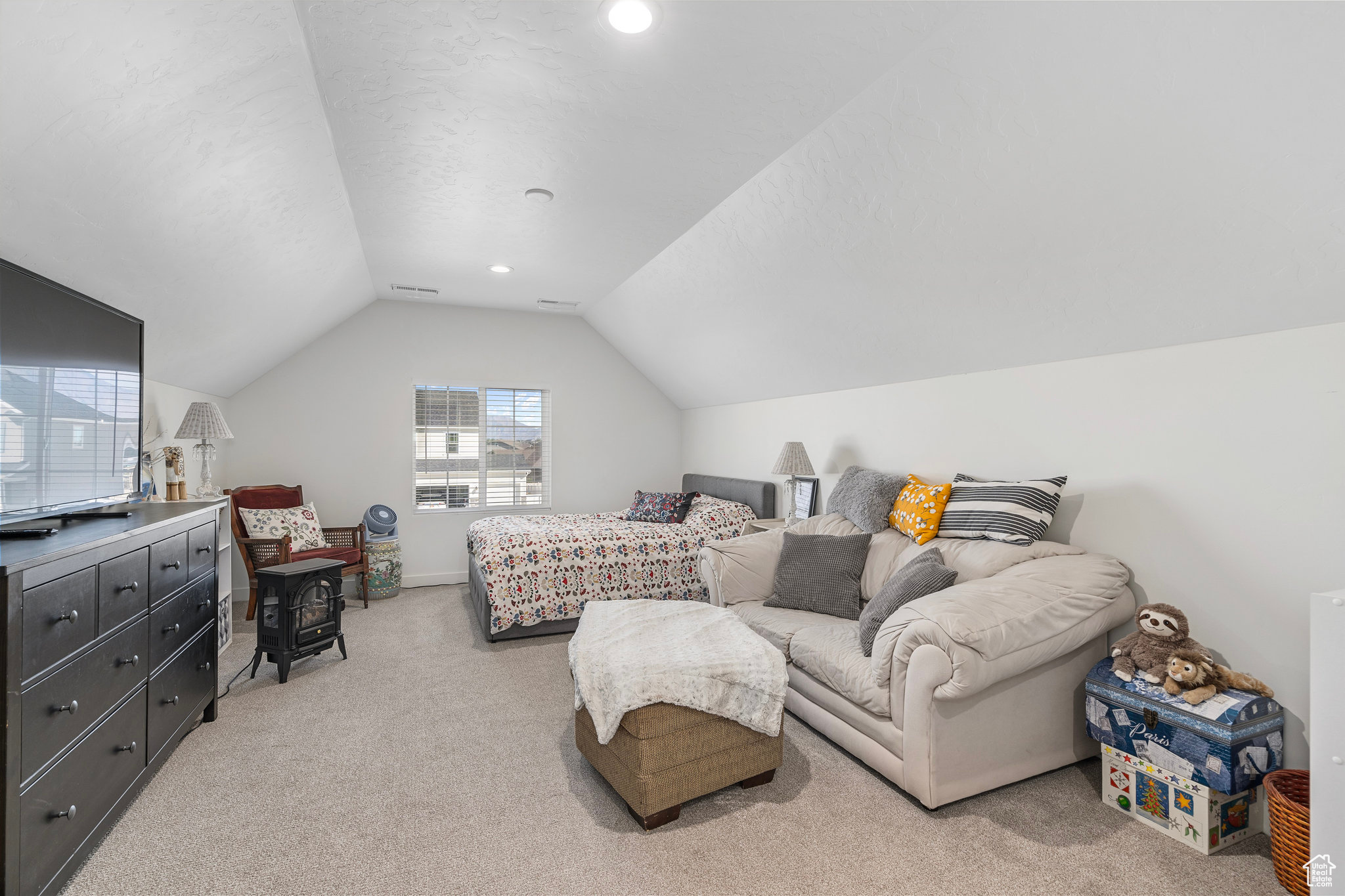Bedroom suite with it's own bathroom and walk in closet