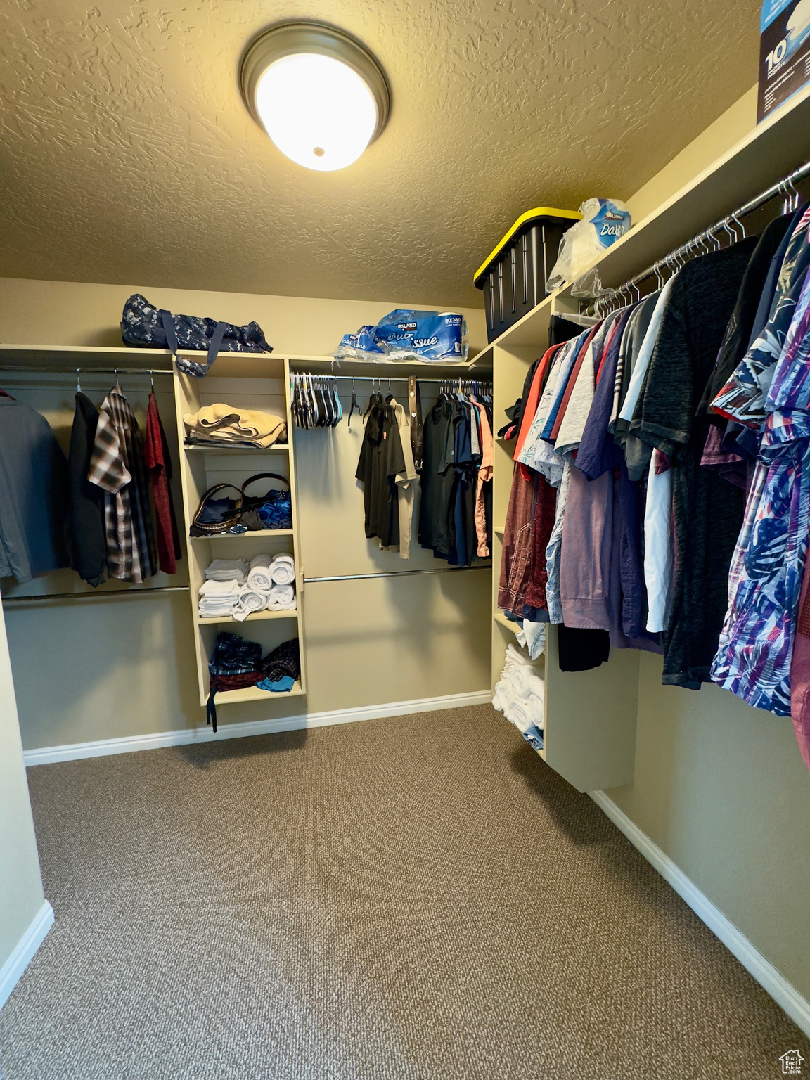 Master bedroom walk-in closet