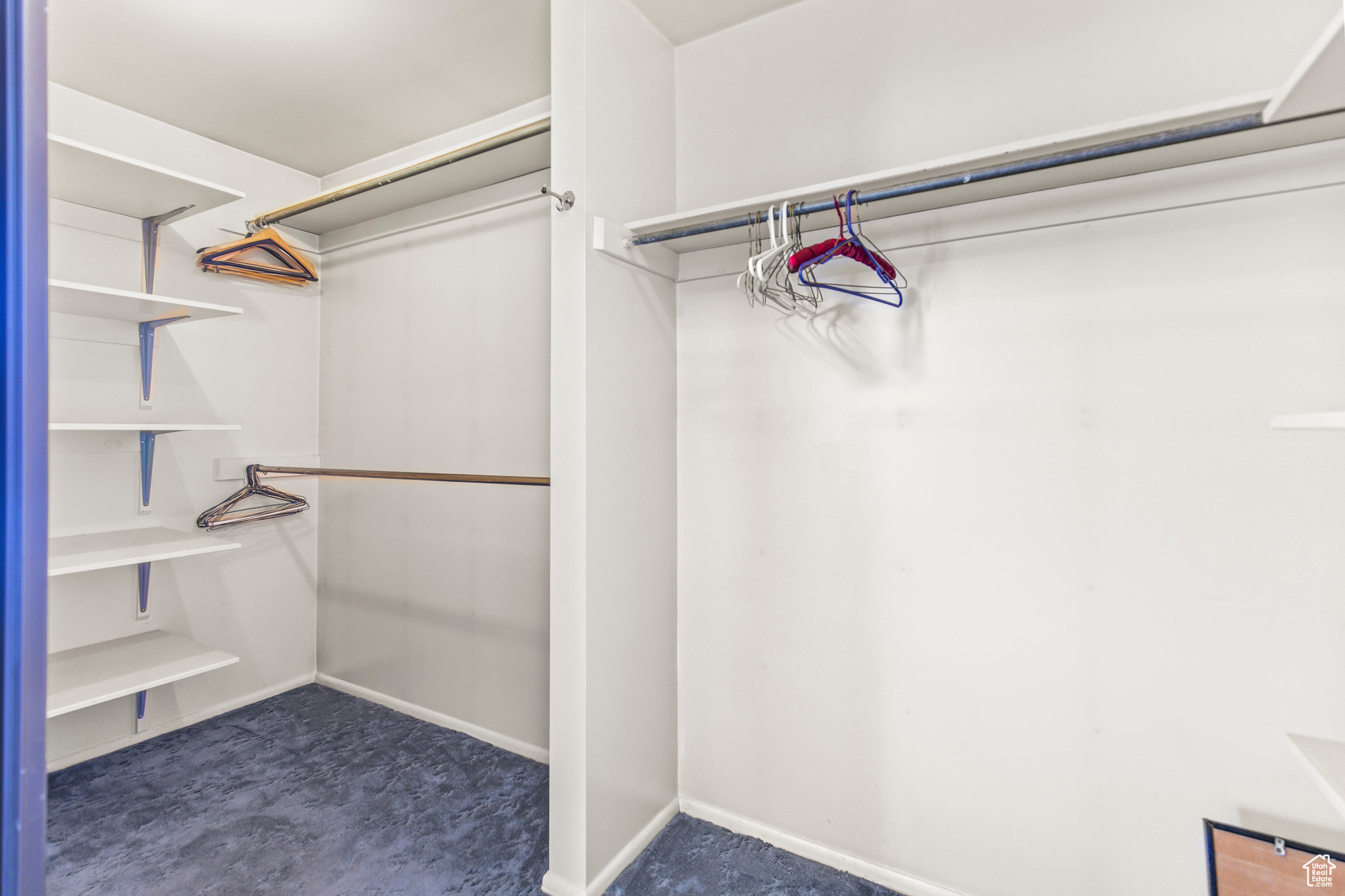 View of spacious closet