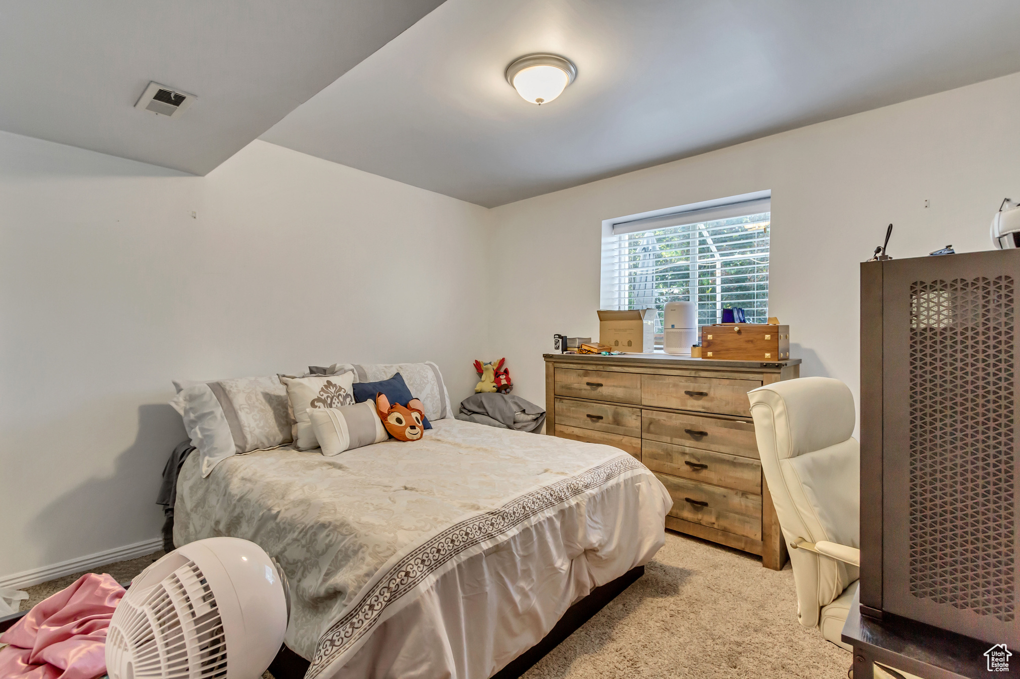 Basement apartment bedroom