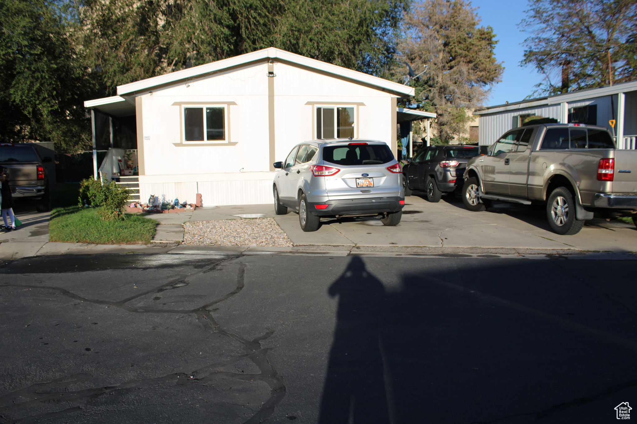 View of manufactured / mobile home