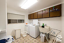 Large Laundry Room with Sink