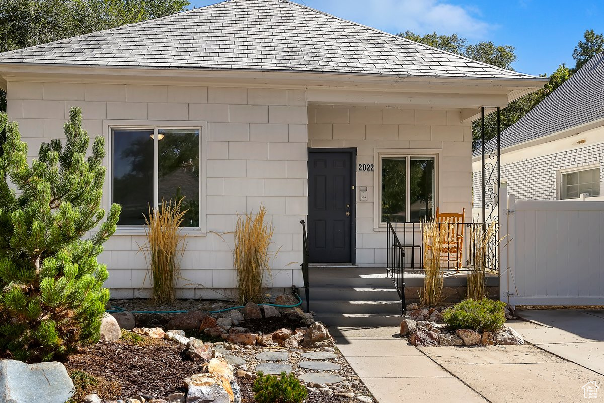 View of front of house