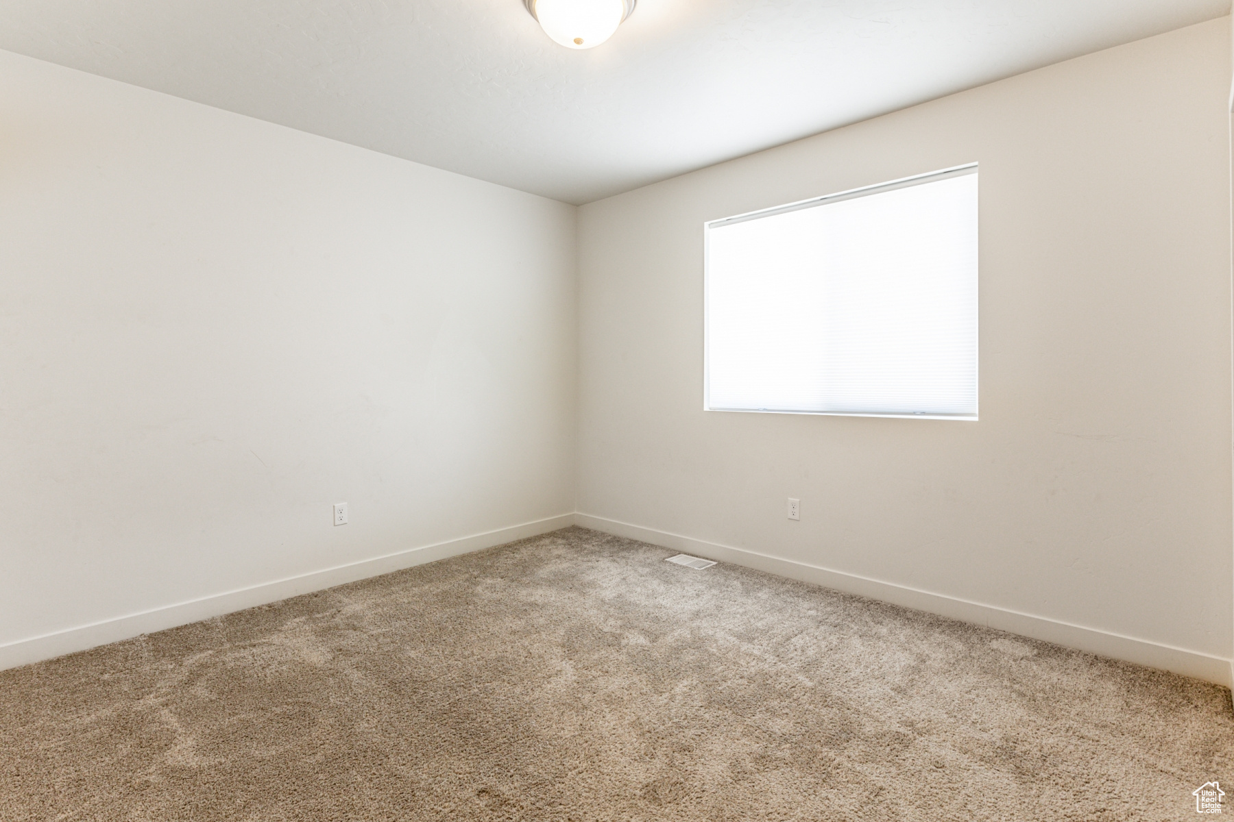 Bedroom #4 on main floor featuring carpet floors