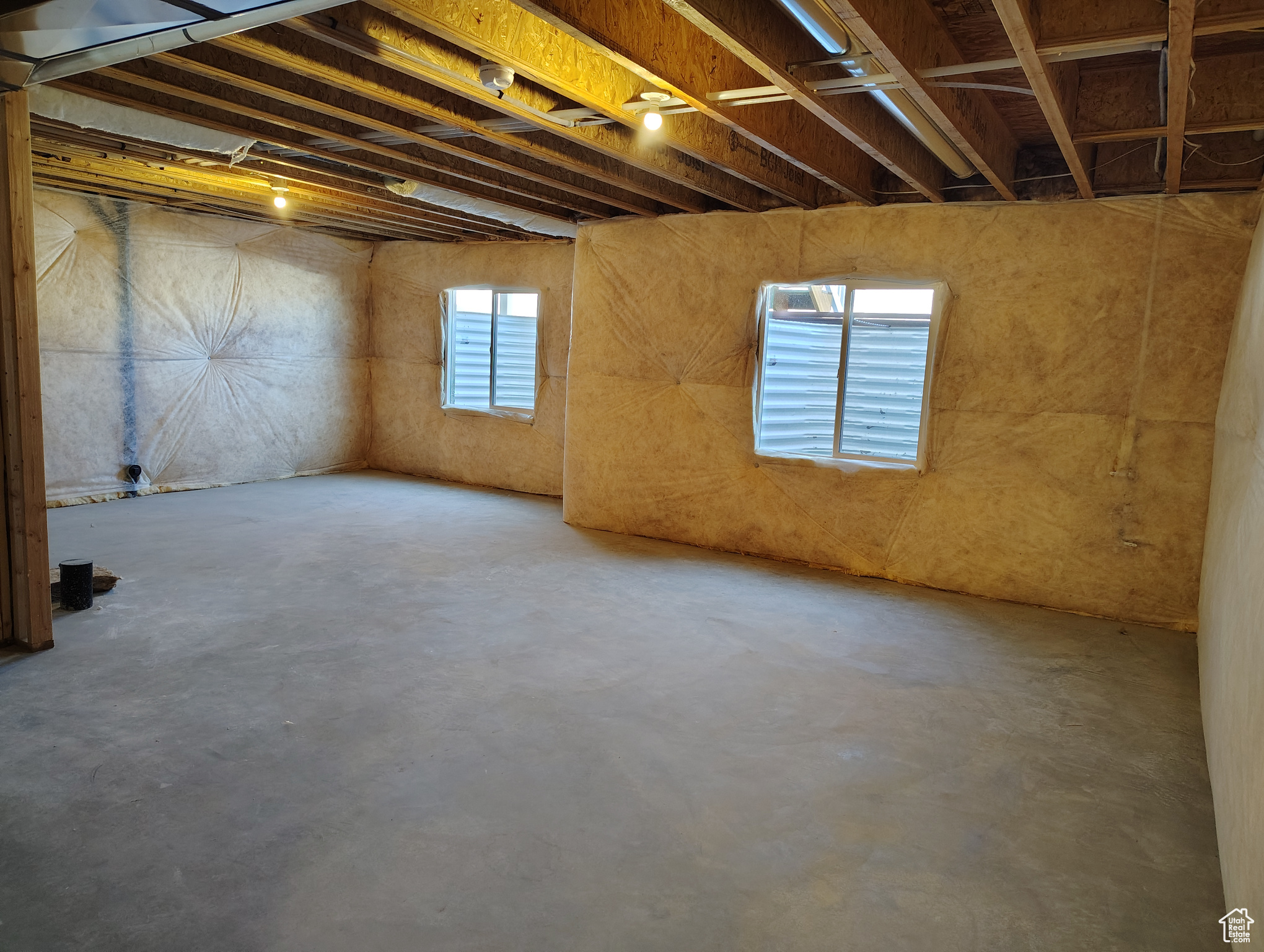 Room in basement to finish 4th bedroom, family room and bathroom