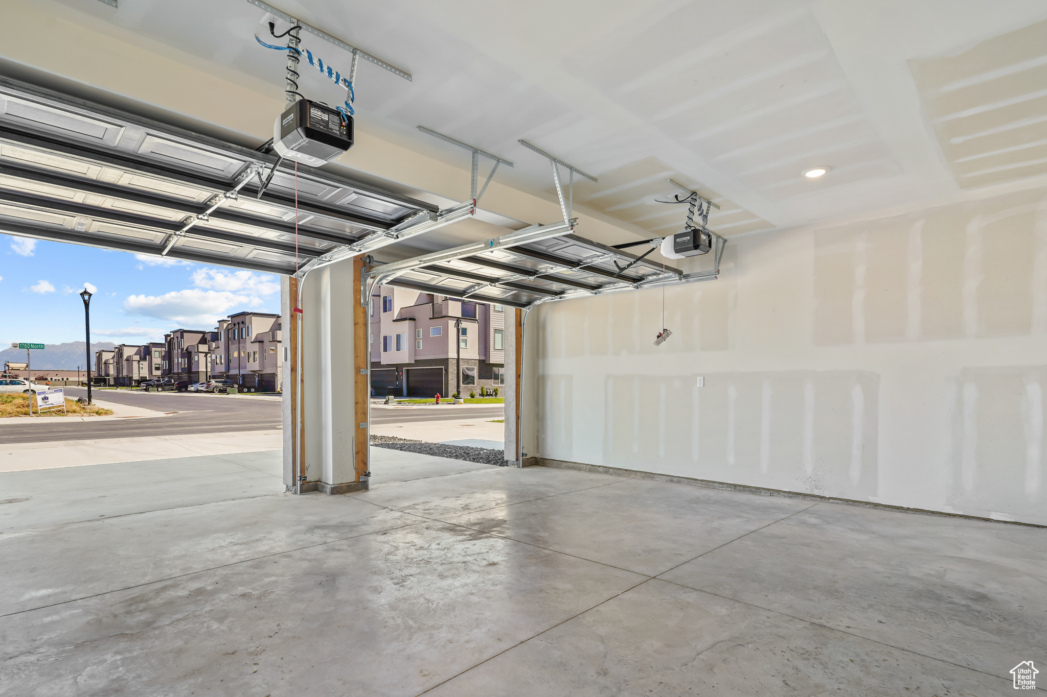 2 car garage and 2 parking spots on driveway. 220v electrical to add EV charger