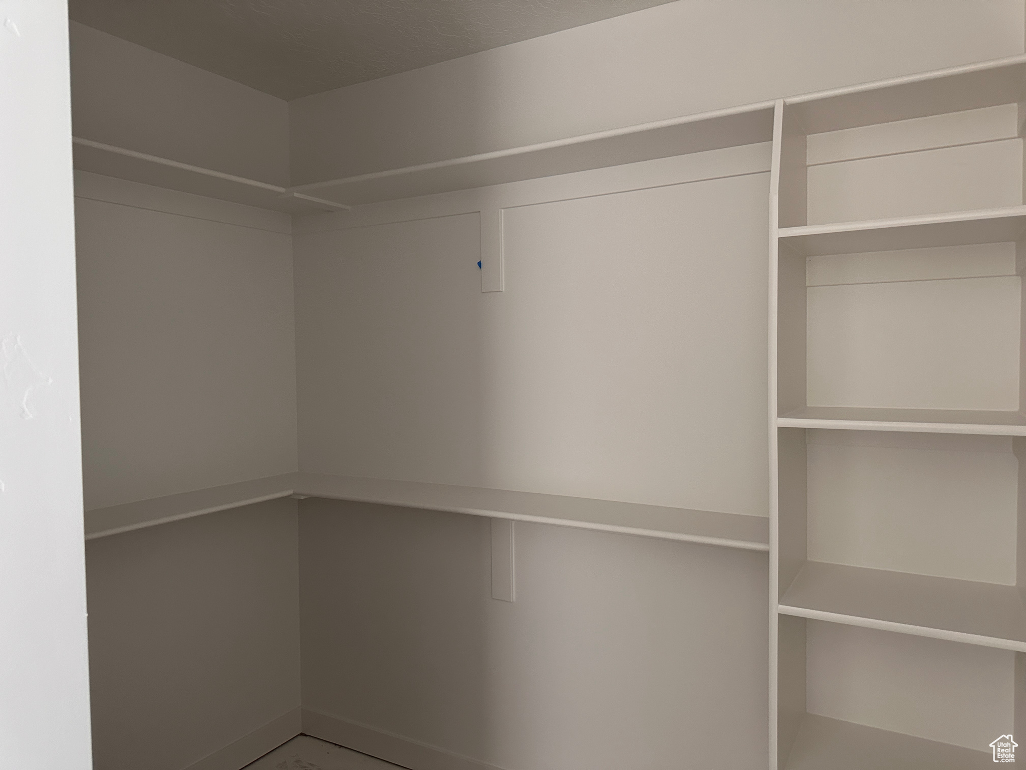 View of spacious closet