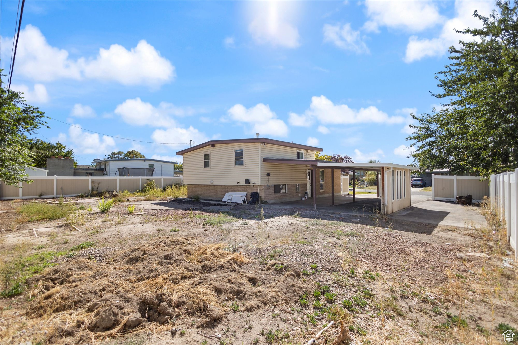 View of rear view of house