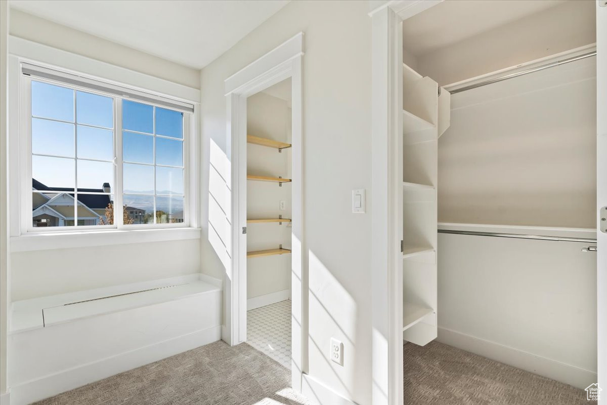 View of closet