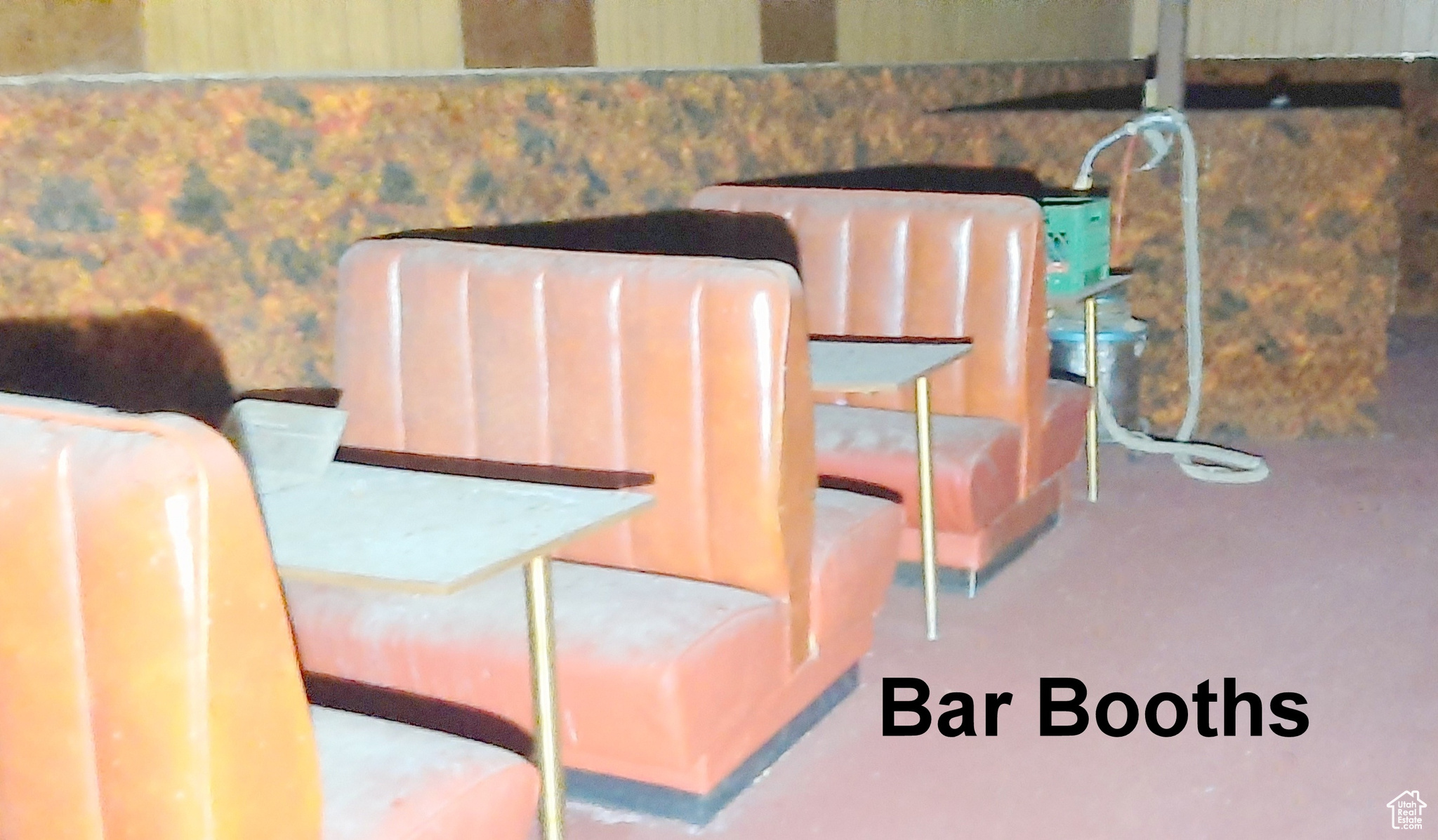 Lots of Bar Room tables with seating.