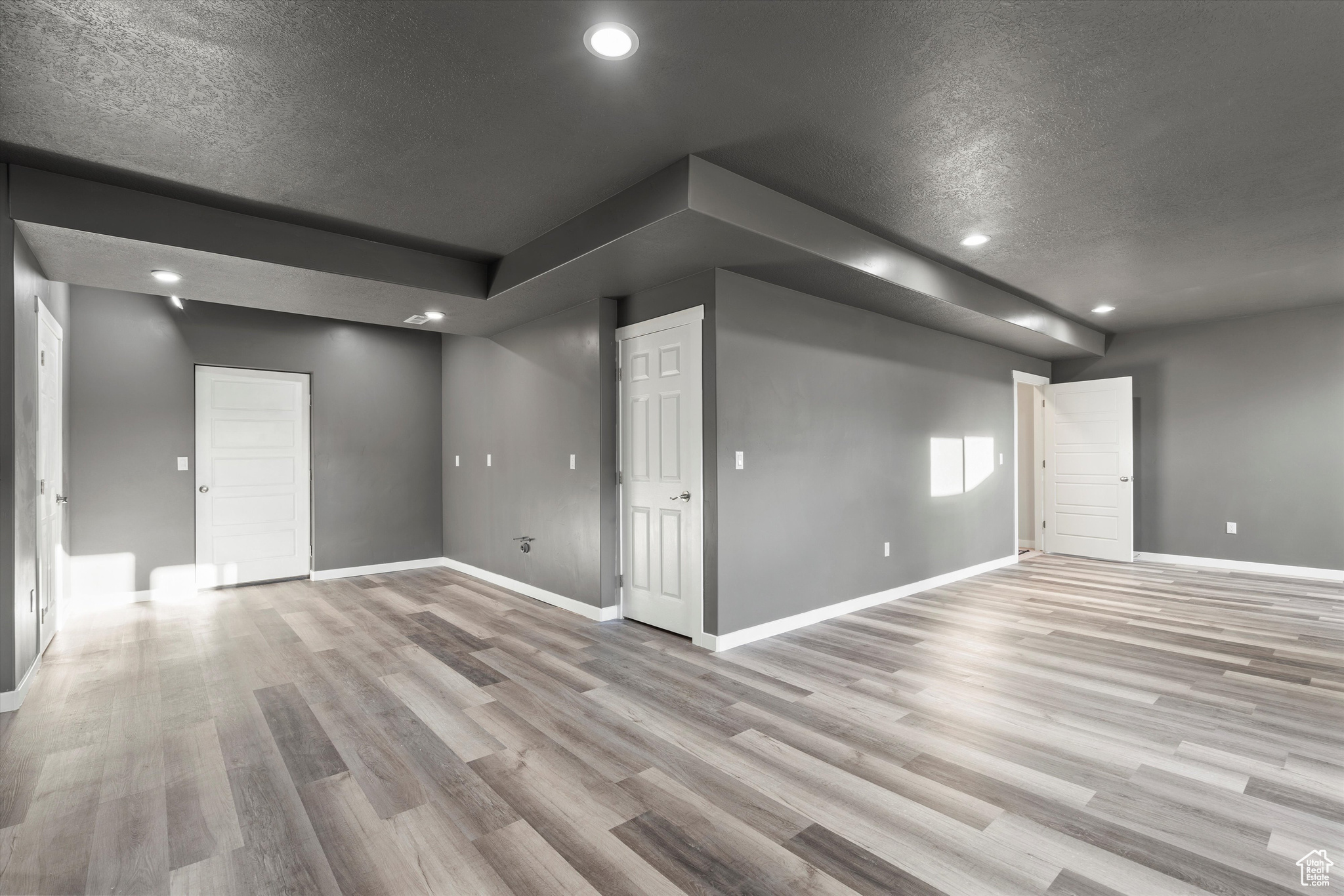 Basement area with roughed in plumbing for wet bar/kitchenette