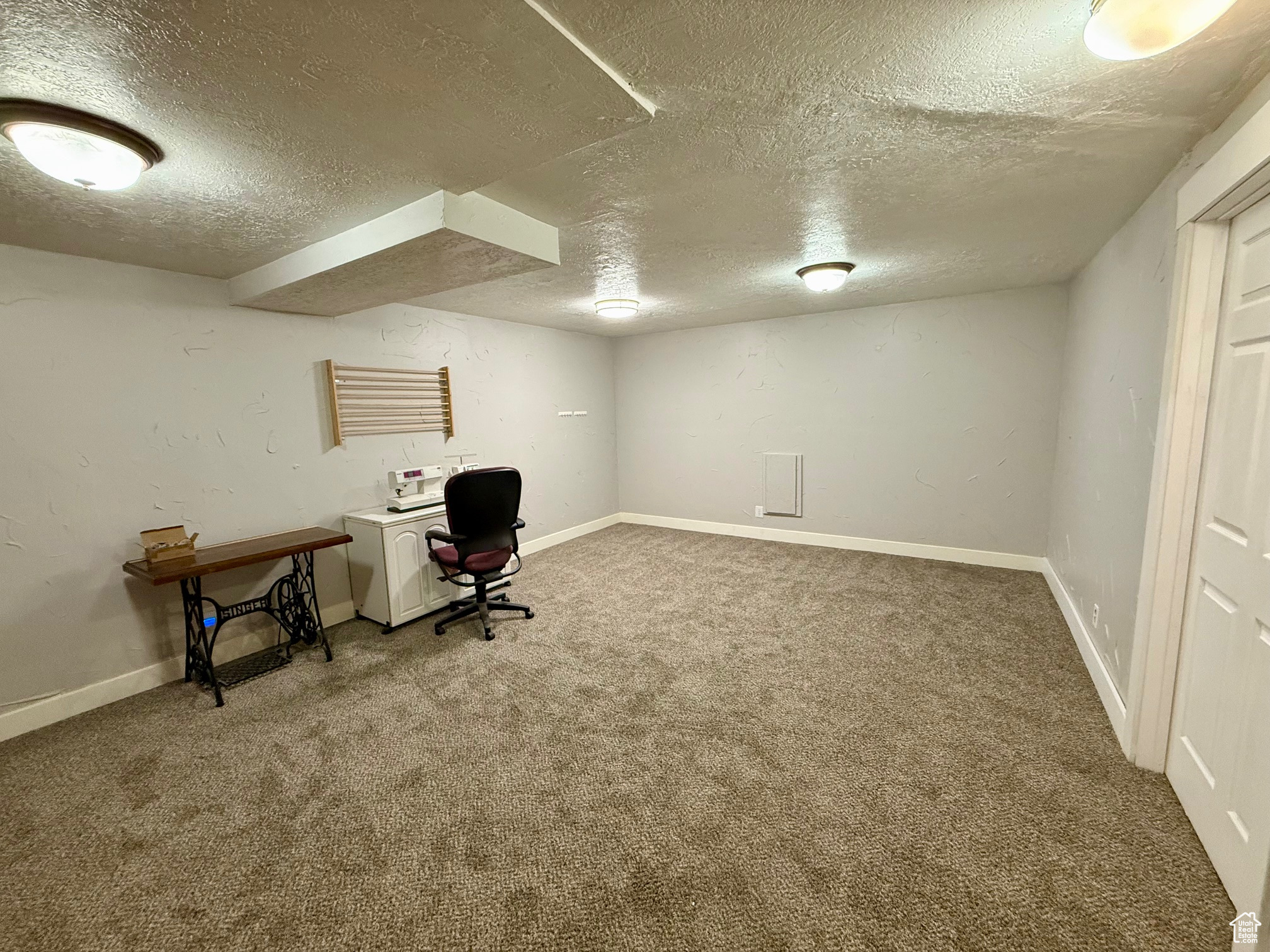 Basement rec room