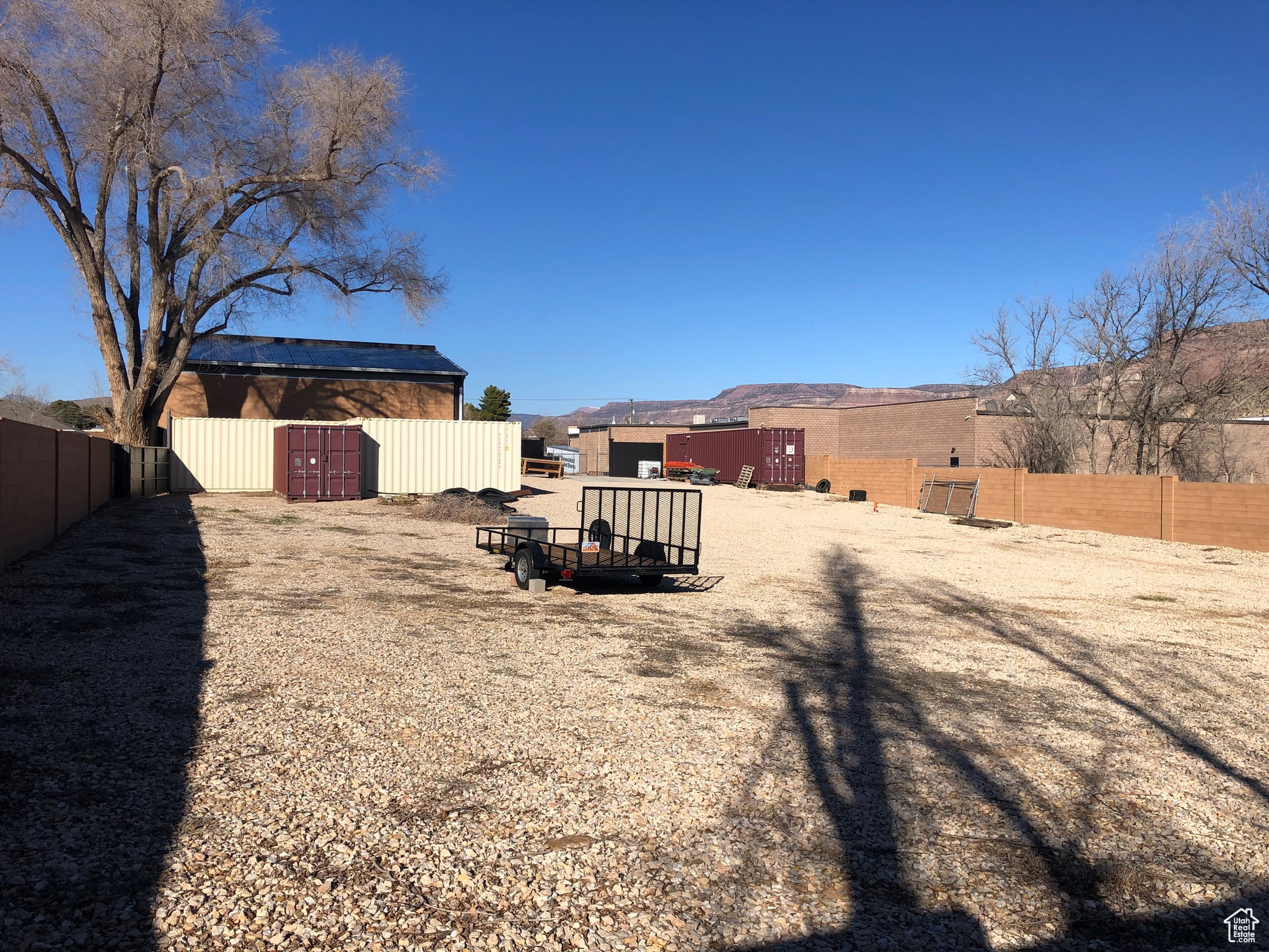 Yard looking North of LV-ZOS-1