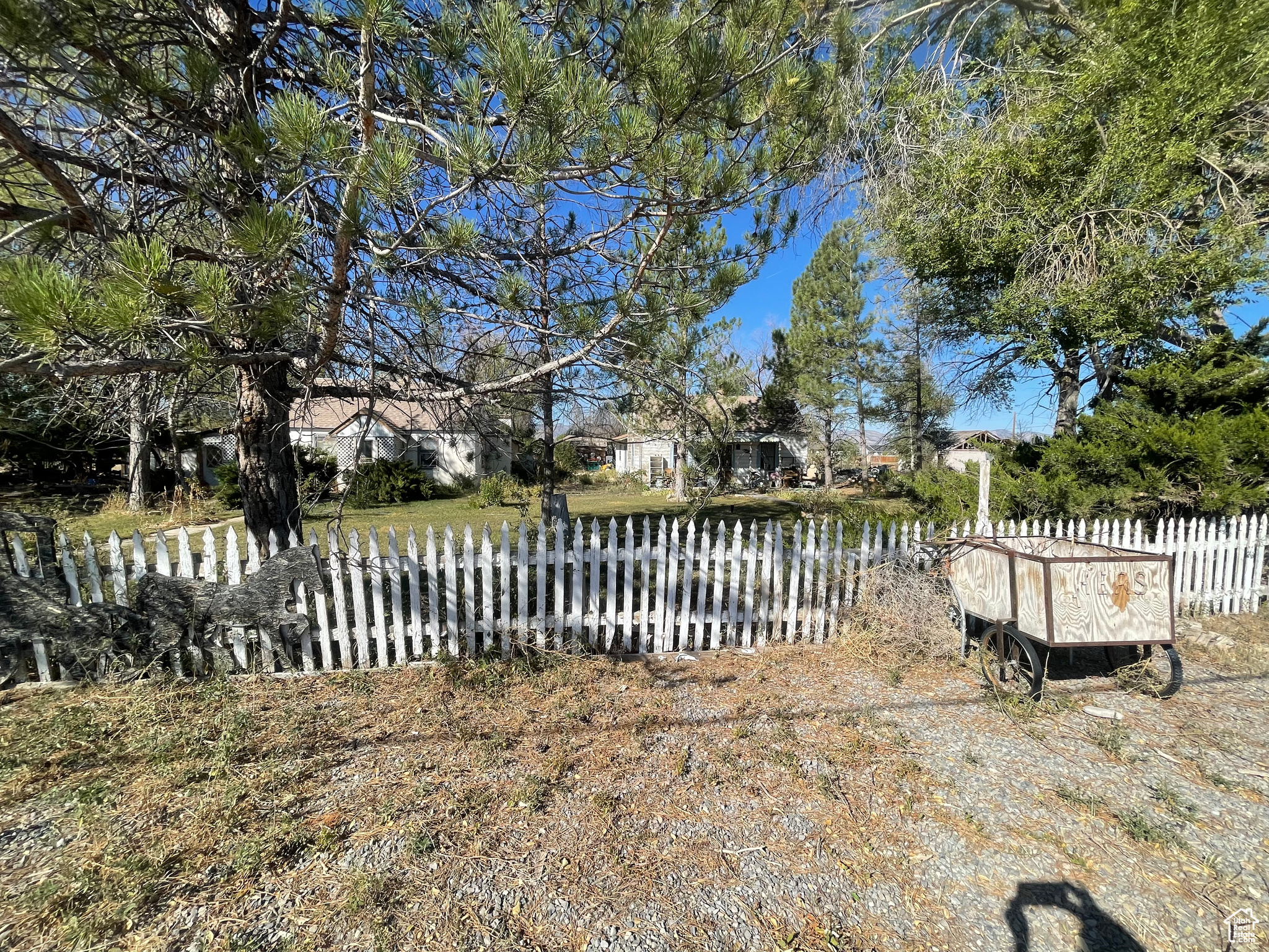 View of yard featuring a water view