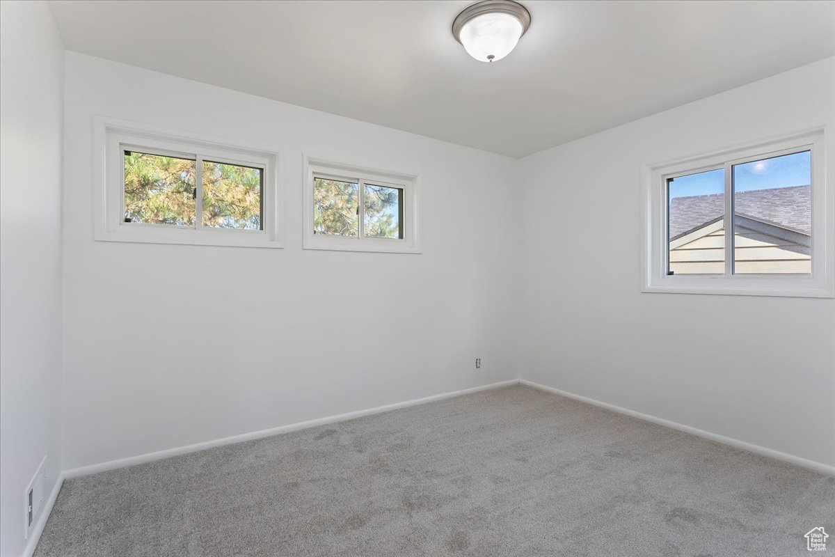 Spare room with carpet floors