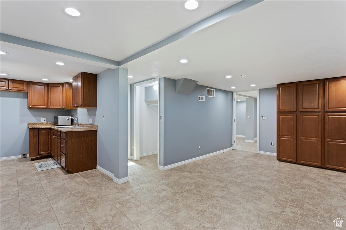 View of kitchen