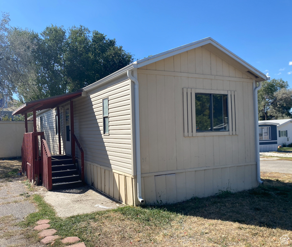 View of side of property