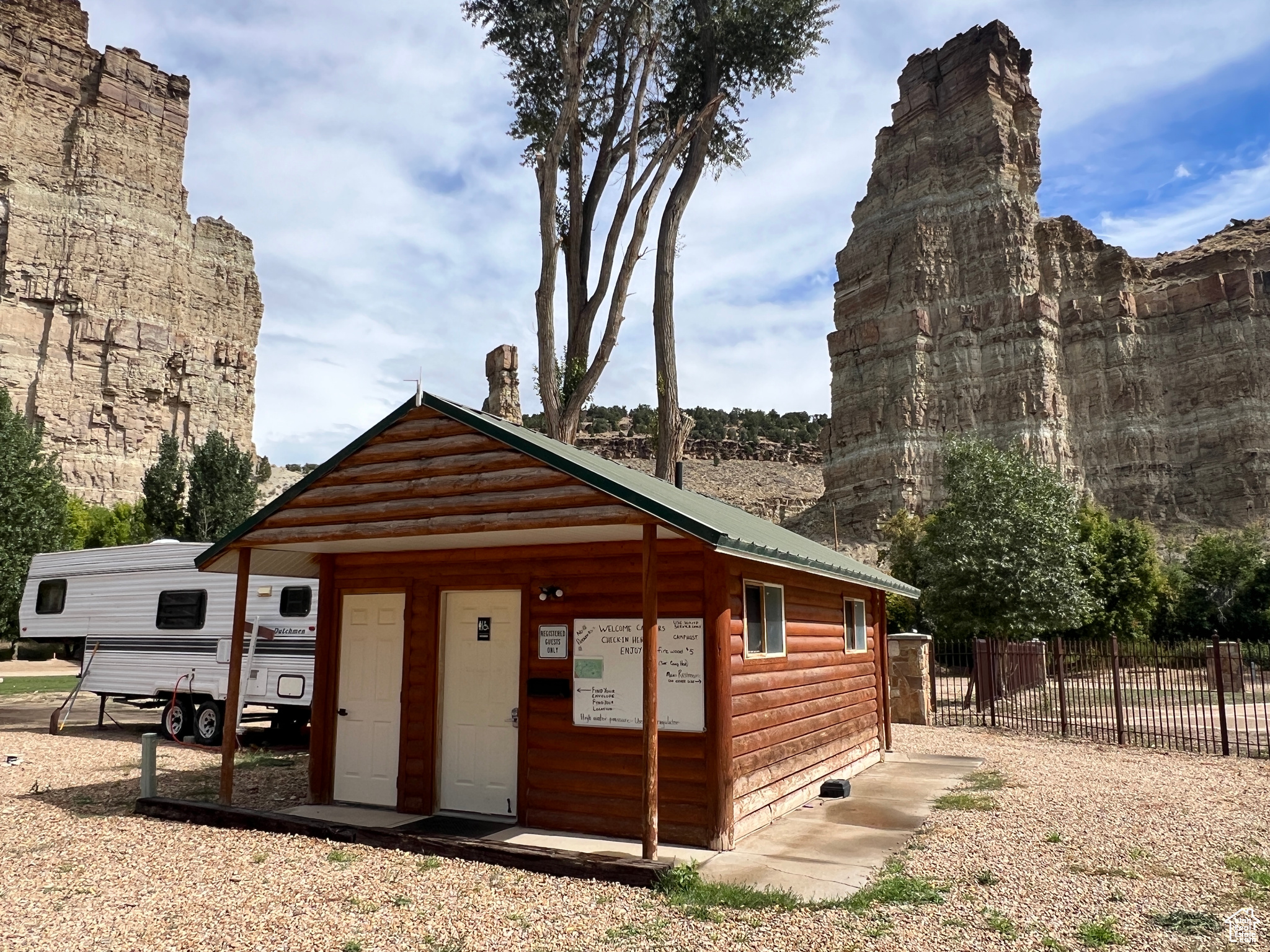 Campground bathrooms