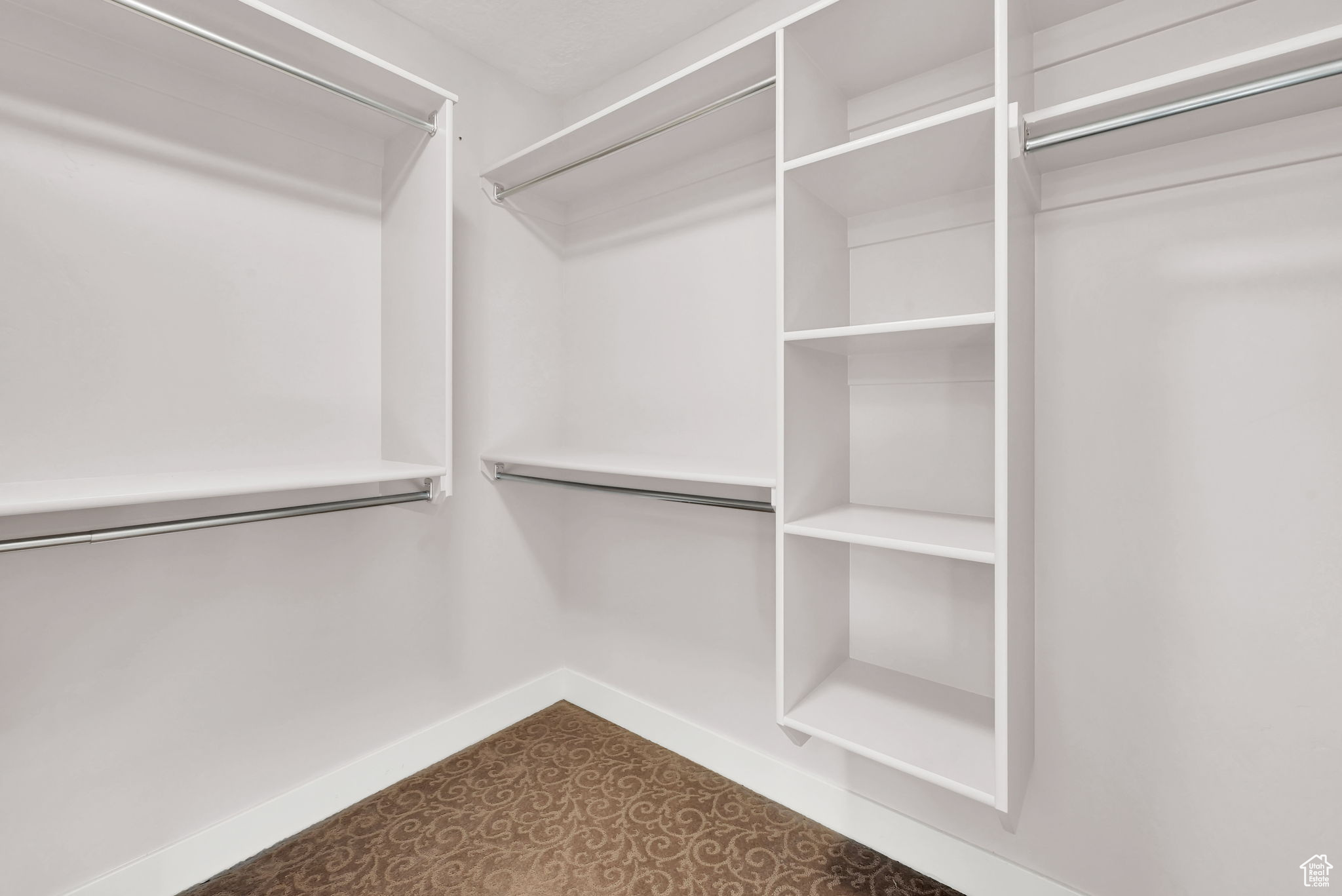 View of spacious closet