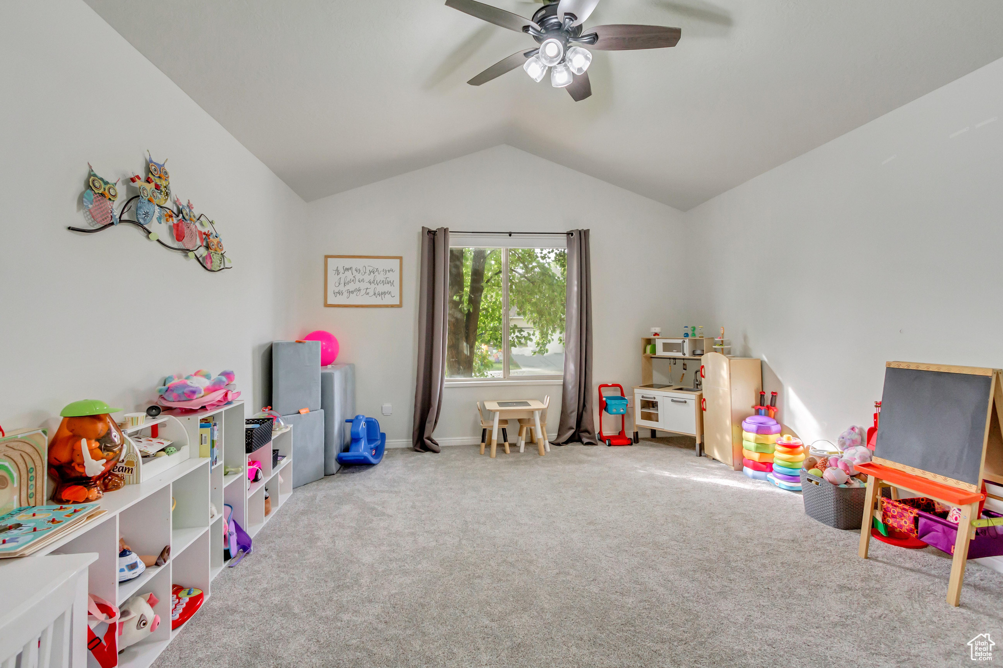 Primary Bedroom being used as a playroom.