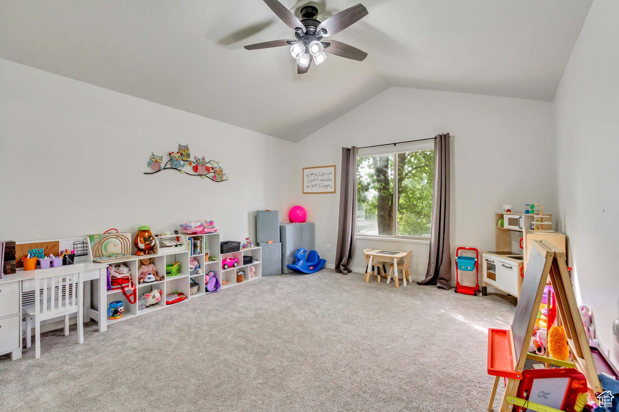 Primary Bedroom being used as a playroom.