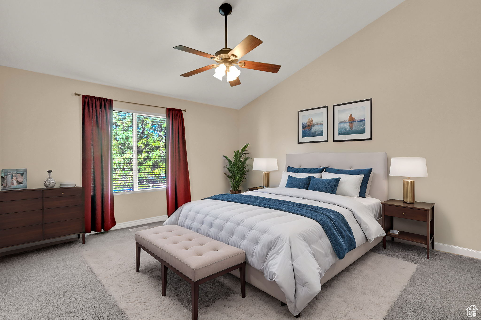 Primary Bedroom Virtual Staging