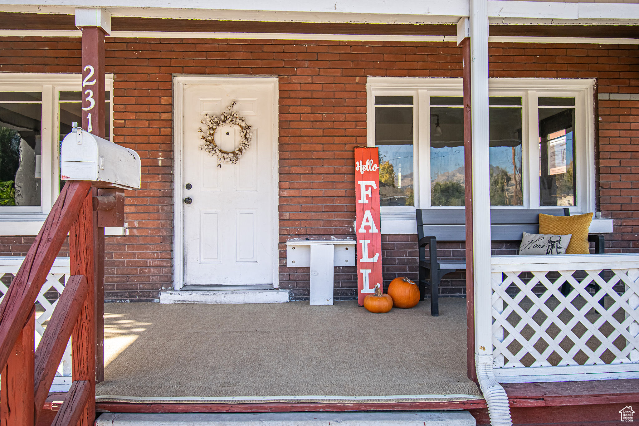 Large front porch