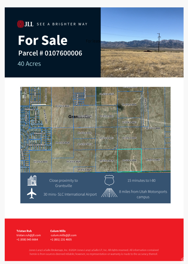 #010760, Grantsville, Utah 84029, ,Land,For sale,2031451