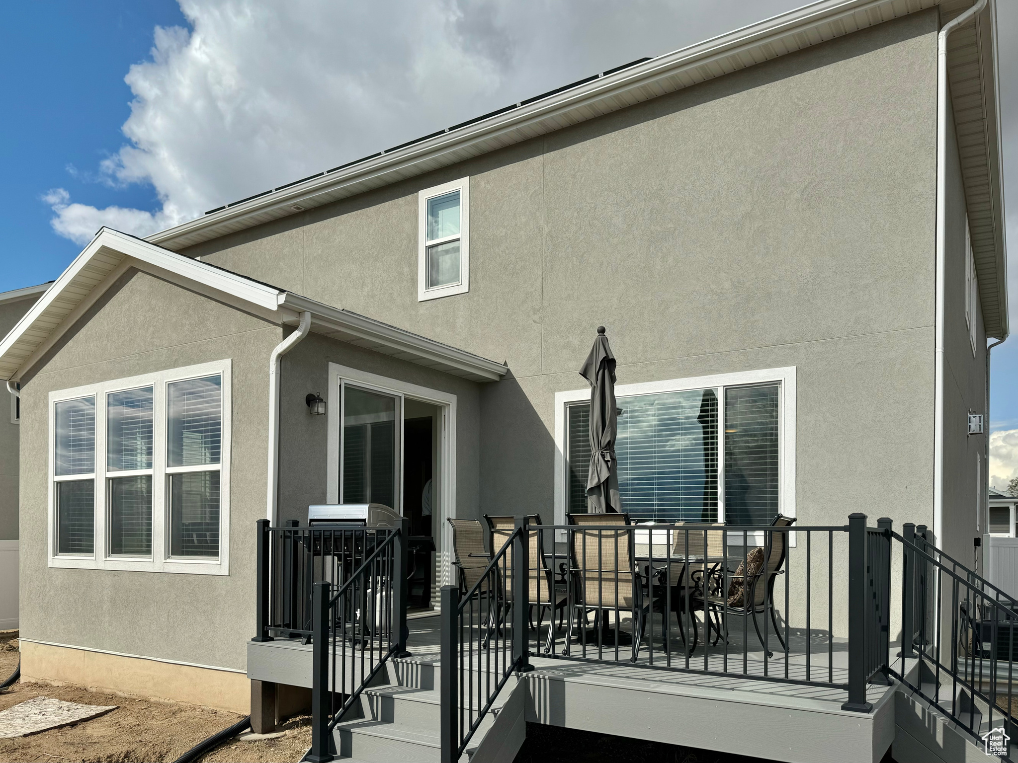 Rear view of house and Patio Deck