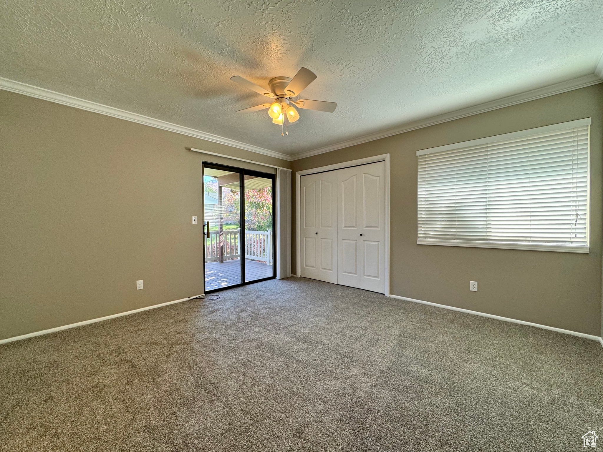 Main Bedroom with slider to private covered deck