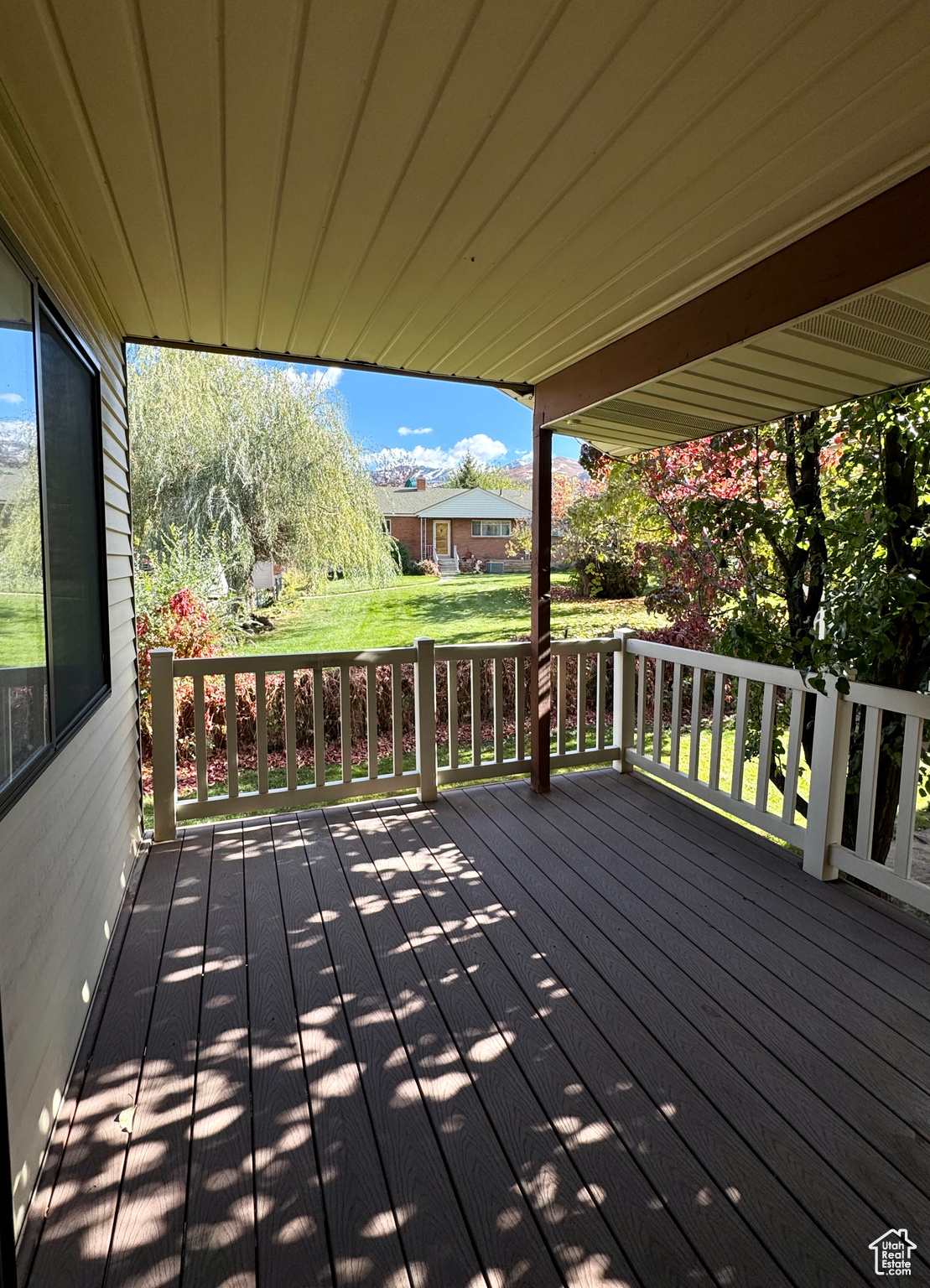 Covered Deck off of main bedroom