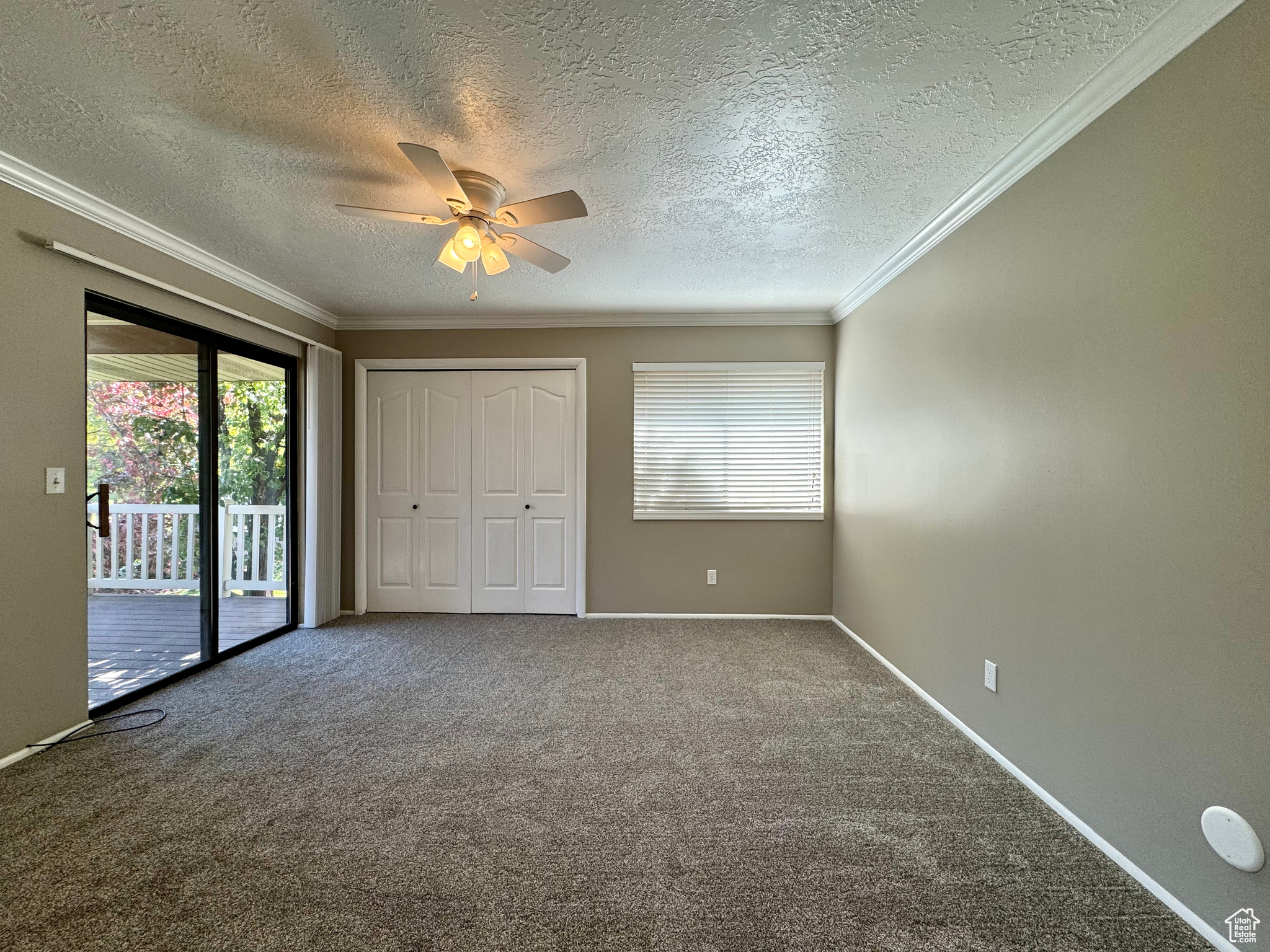 Main Bedroom with slider to  private covered deck