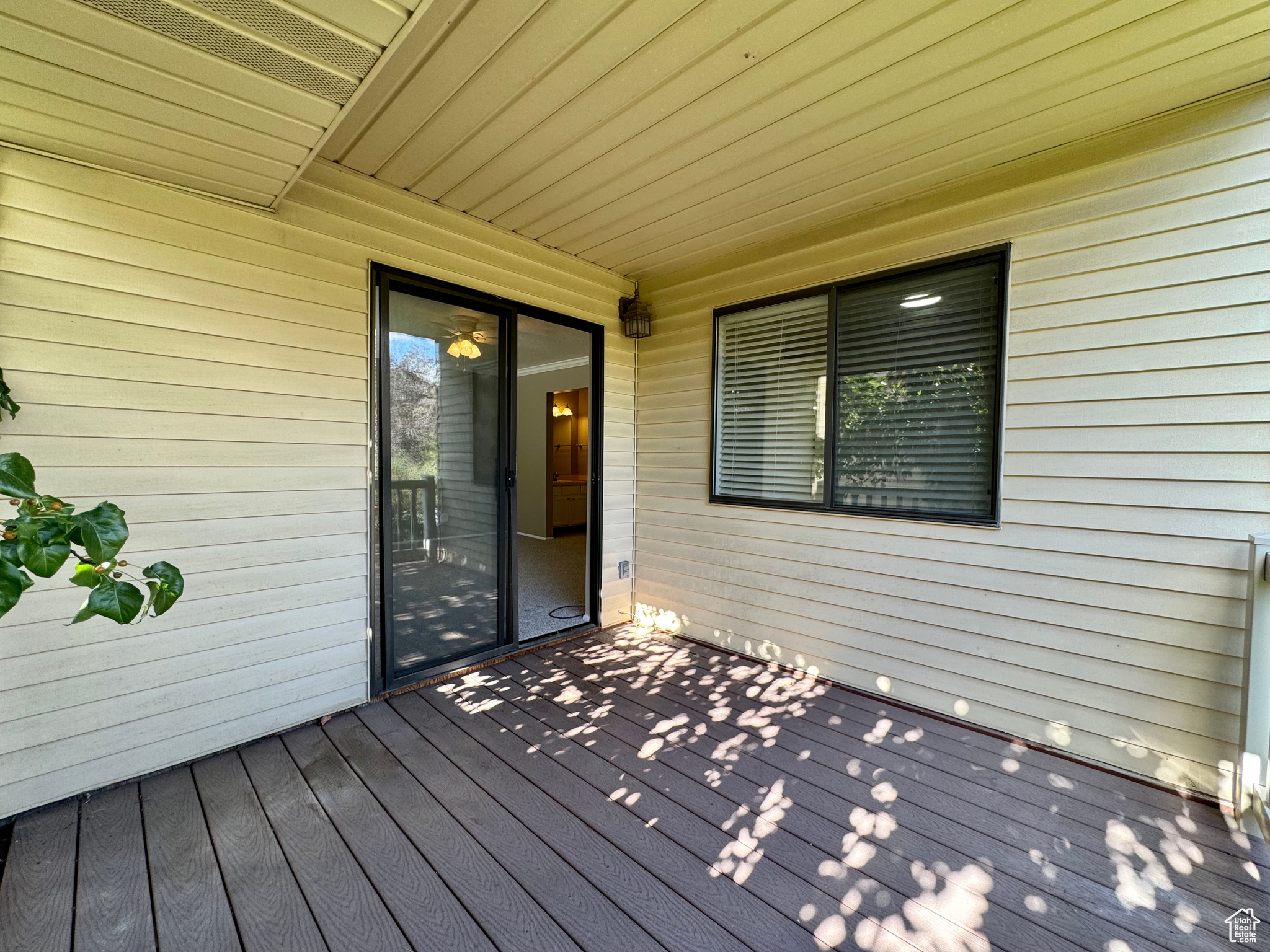 Covered Deck off of main bedroom