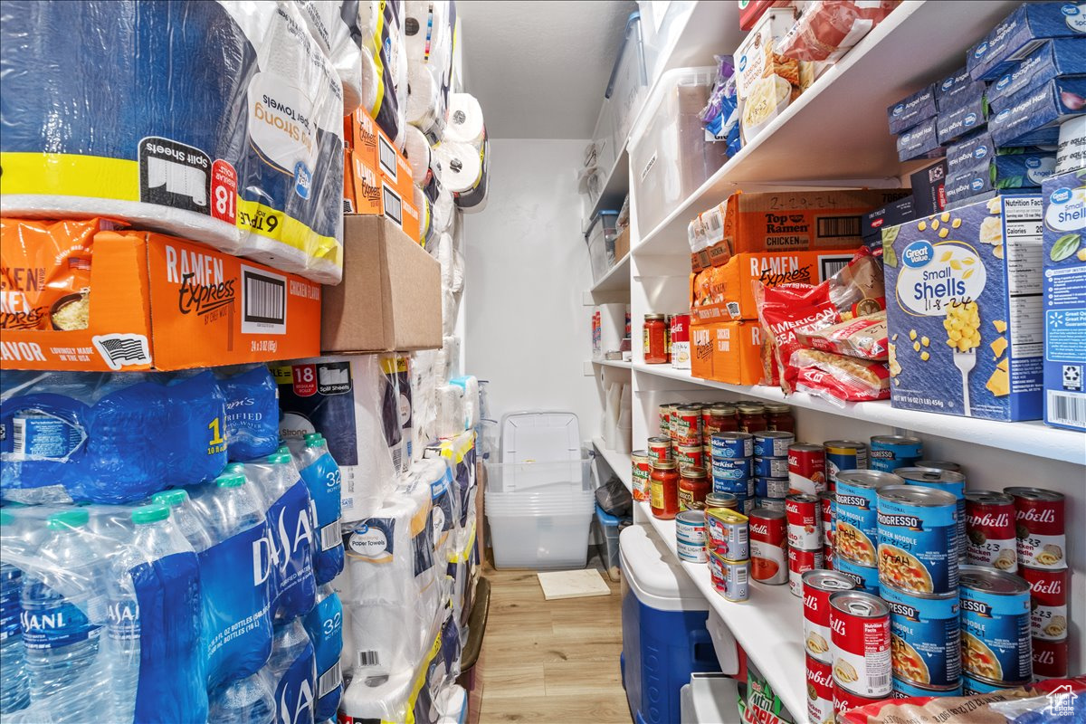 Downstairs oversized pantry