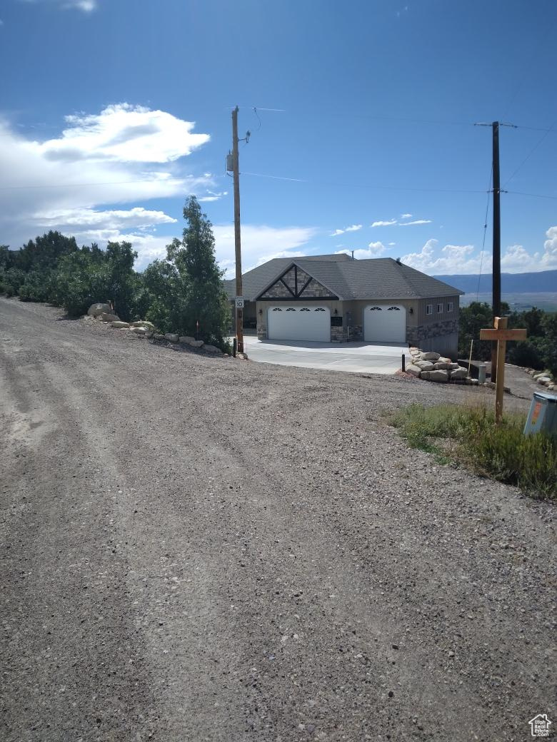 Front view of home from road