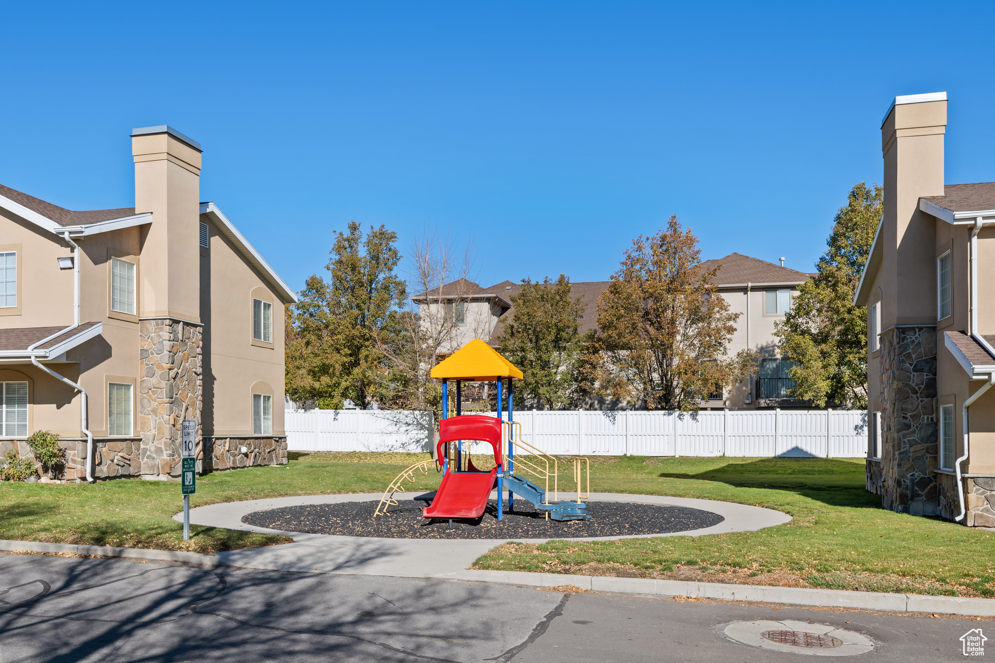 View of first playground