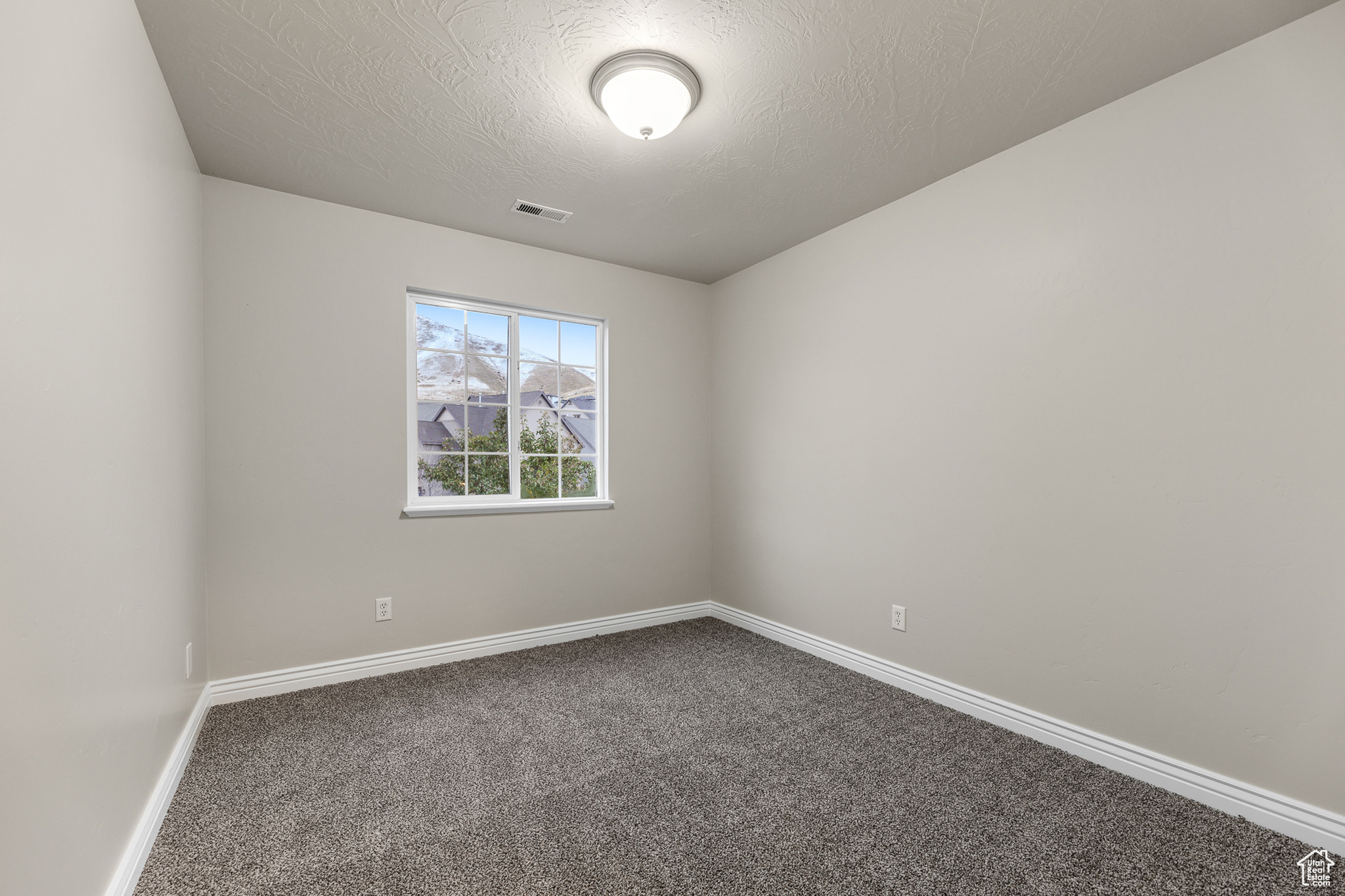 Unfurnished bedroom featuring carpet floors