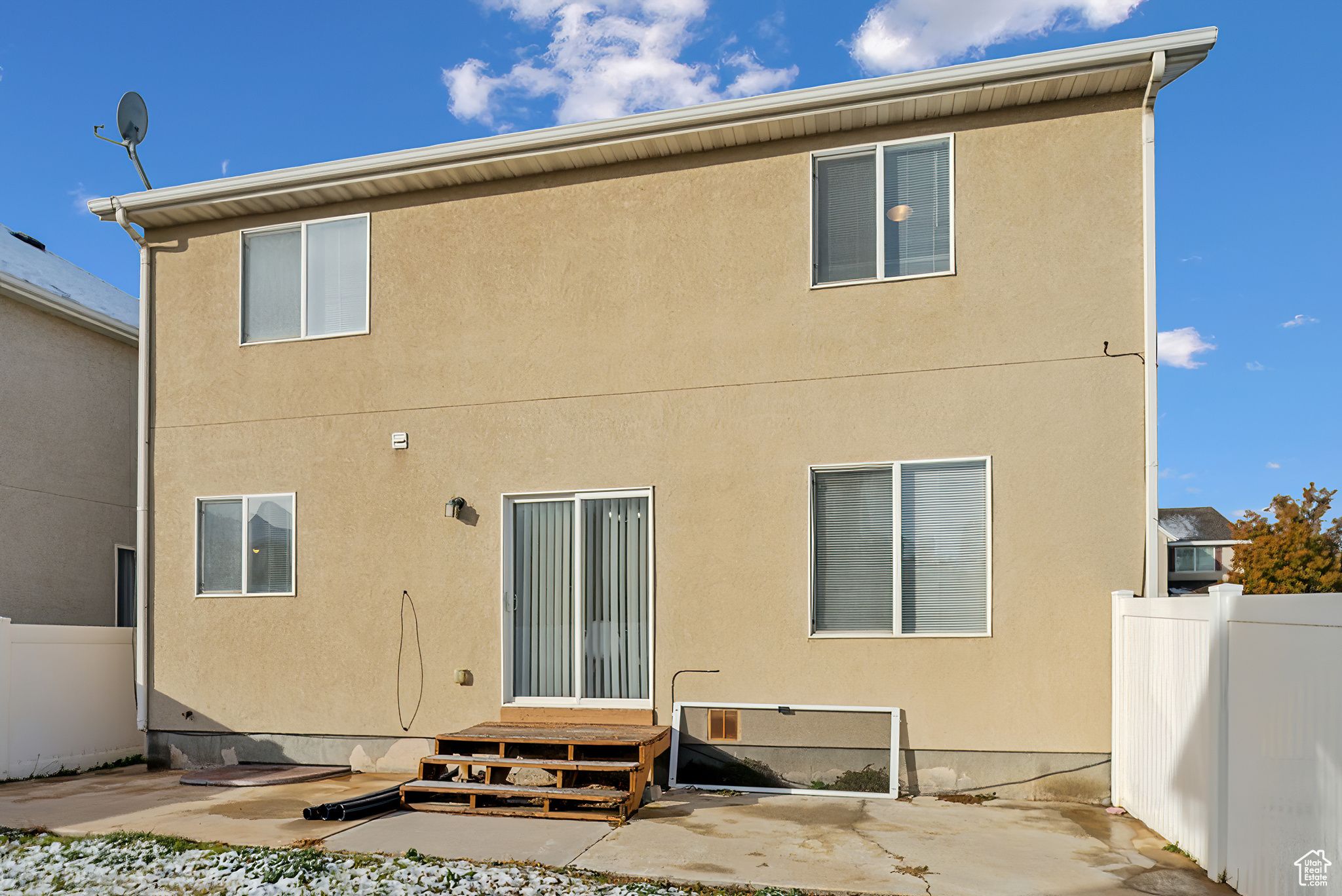 Back of house featuring a patio area