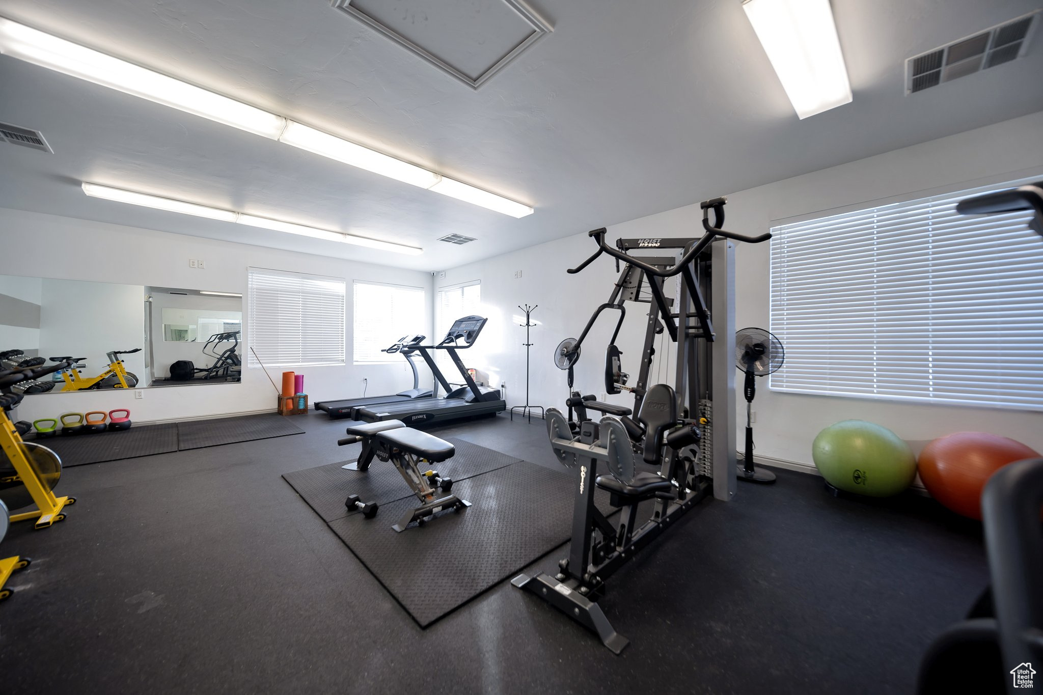 View of exercise room