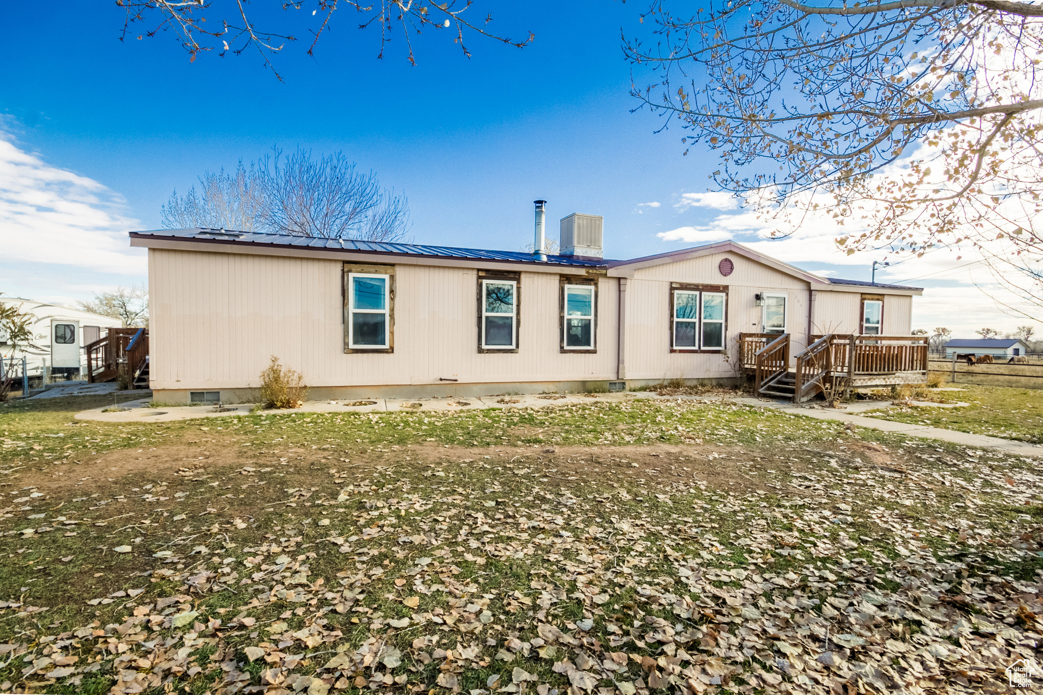 View of rear view of house