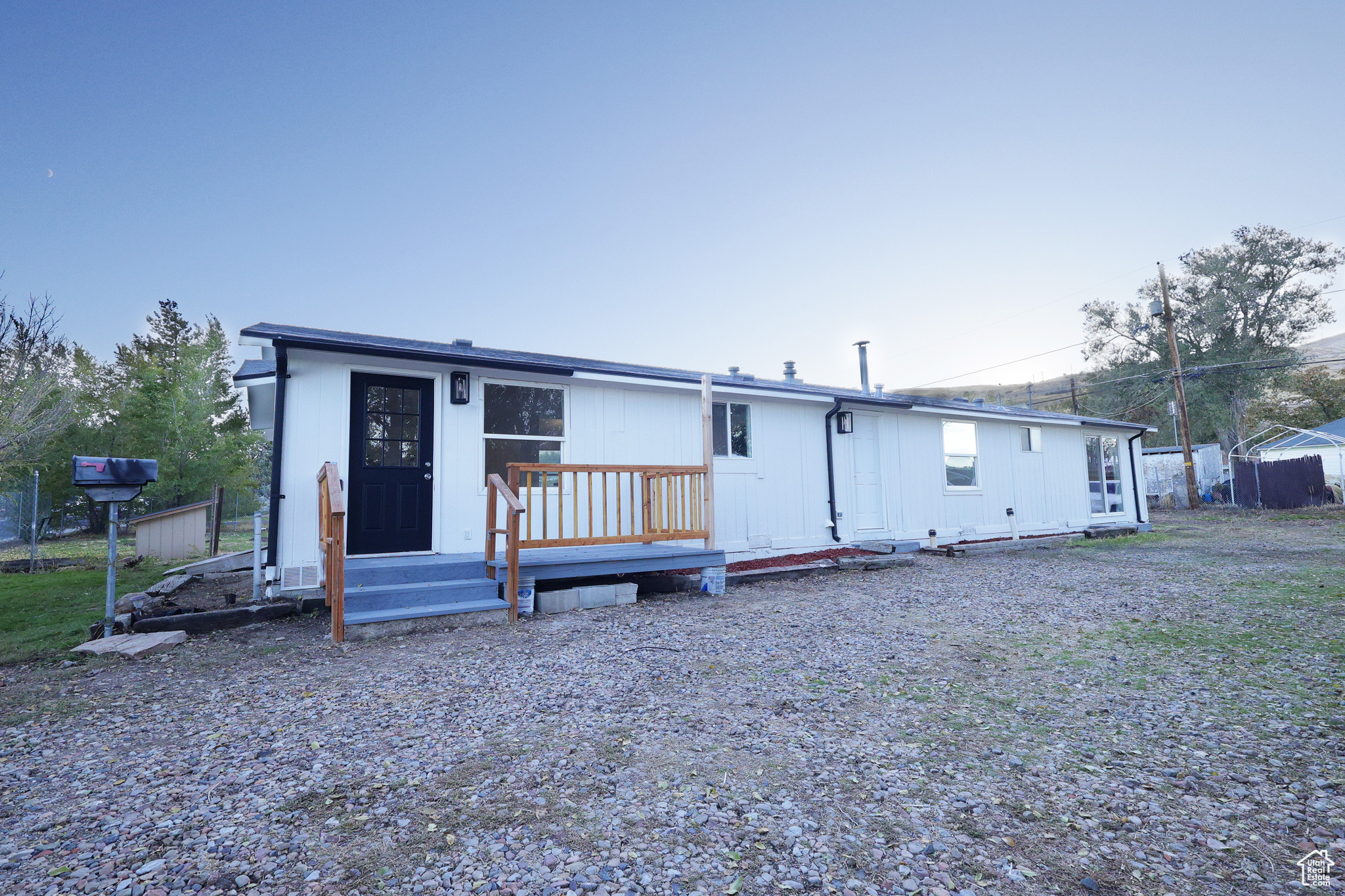 View of manufactured / mobile home