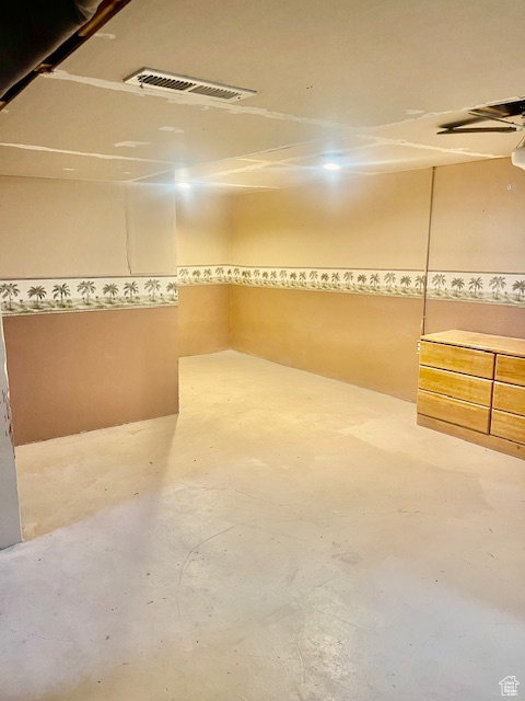 View of basement