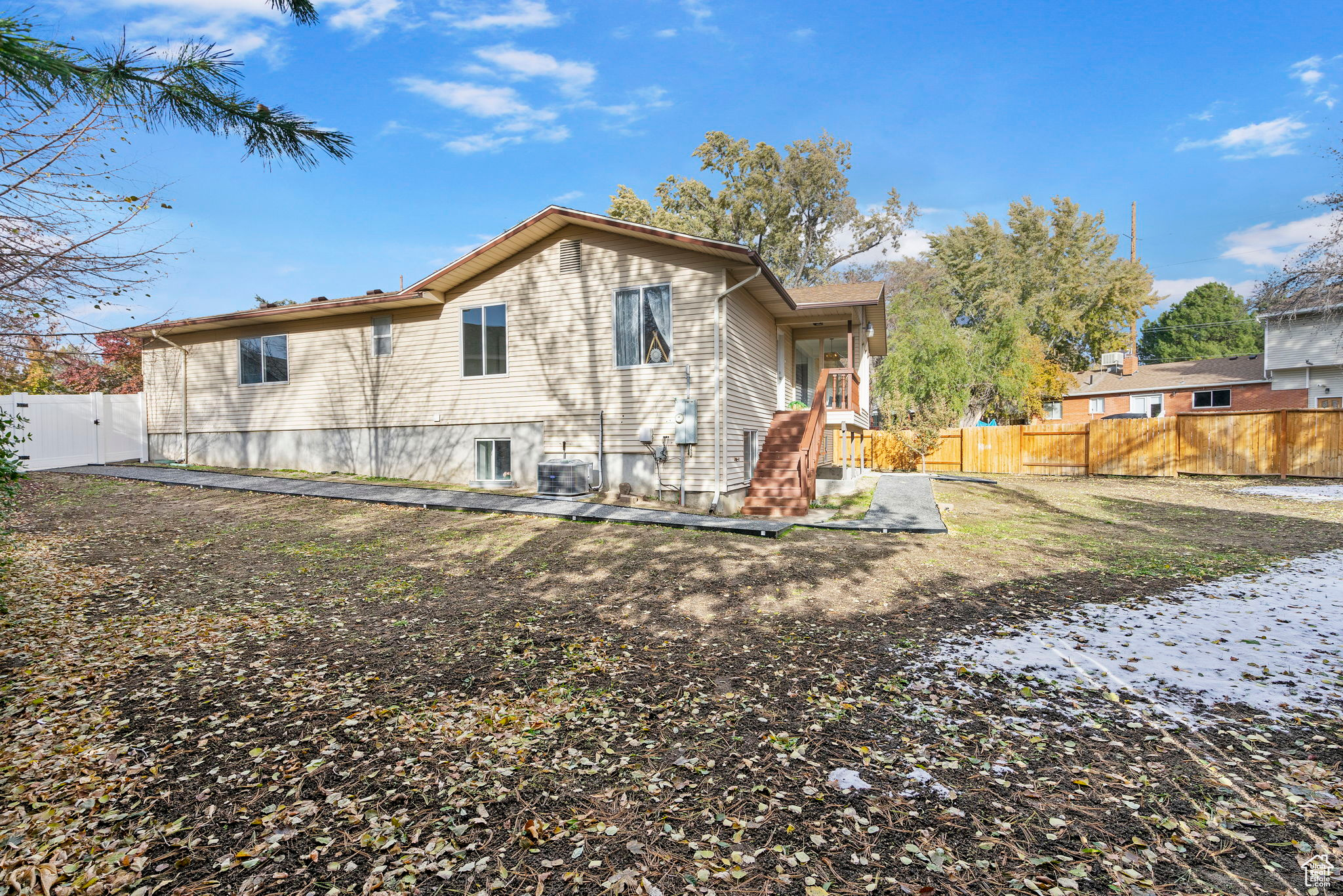 View of rear view of house