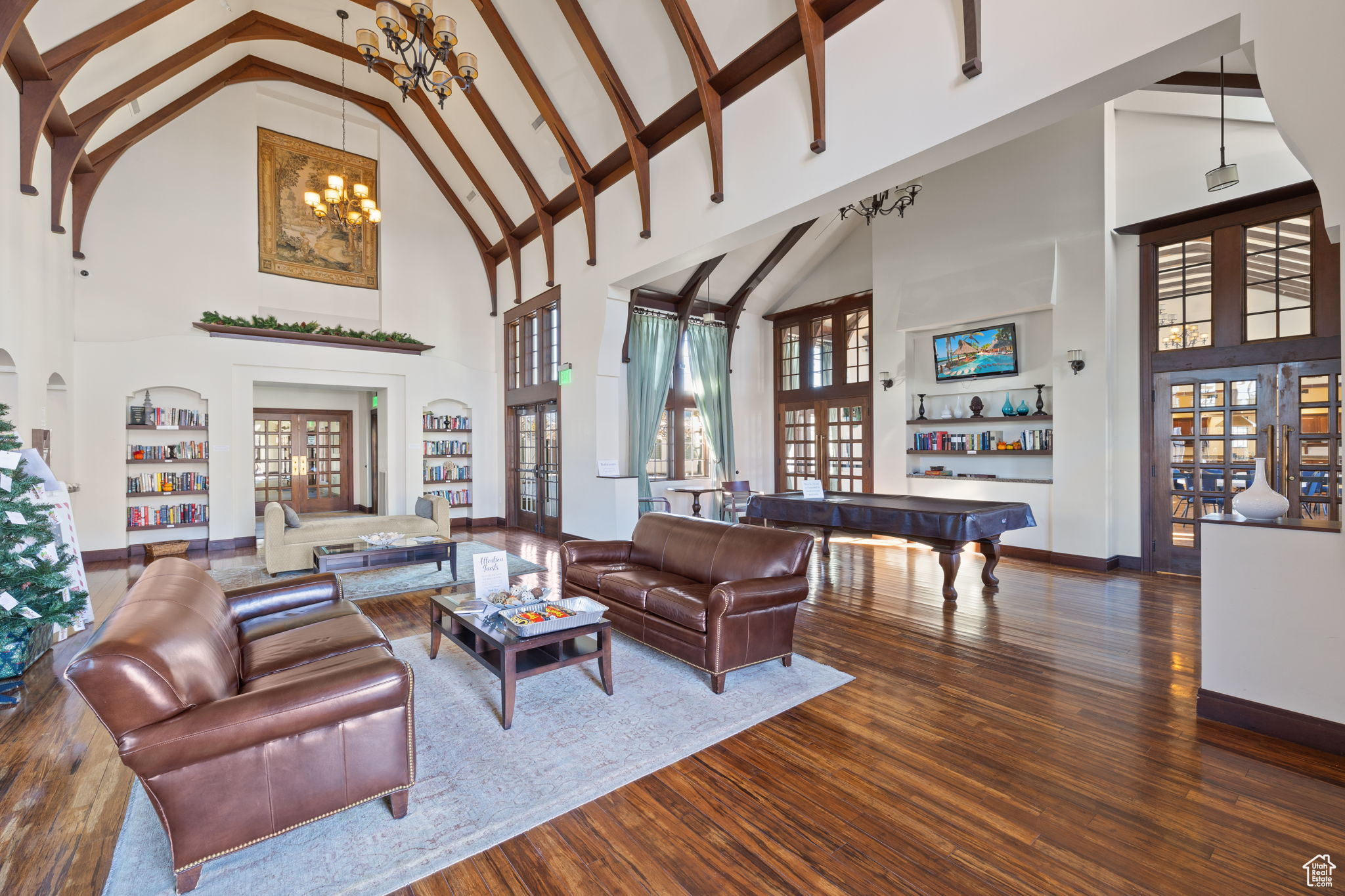 Clubhouse sitting area