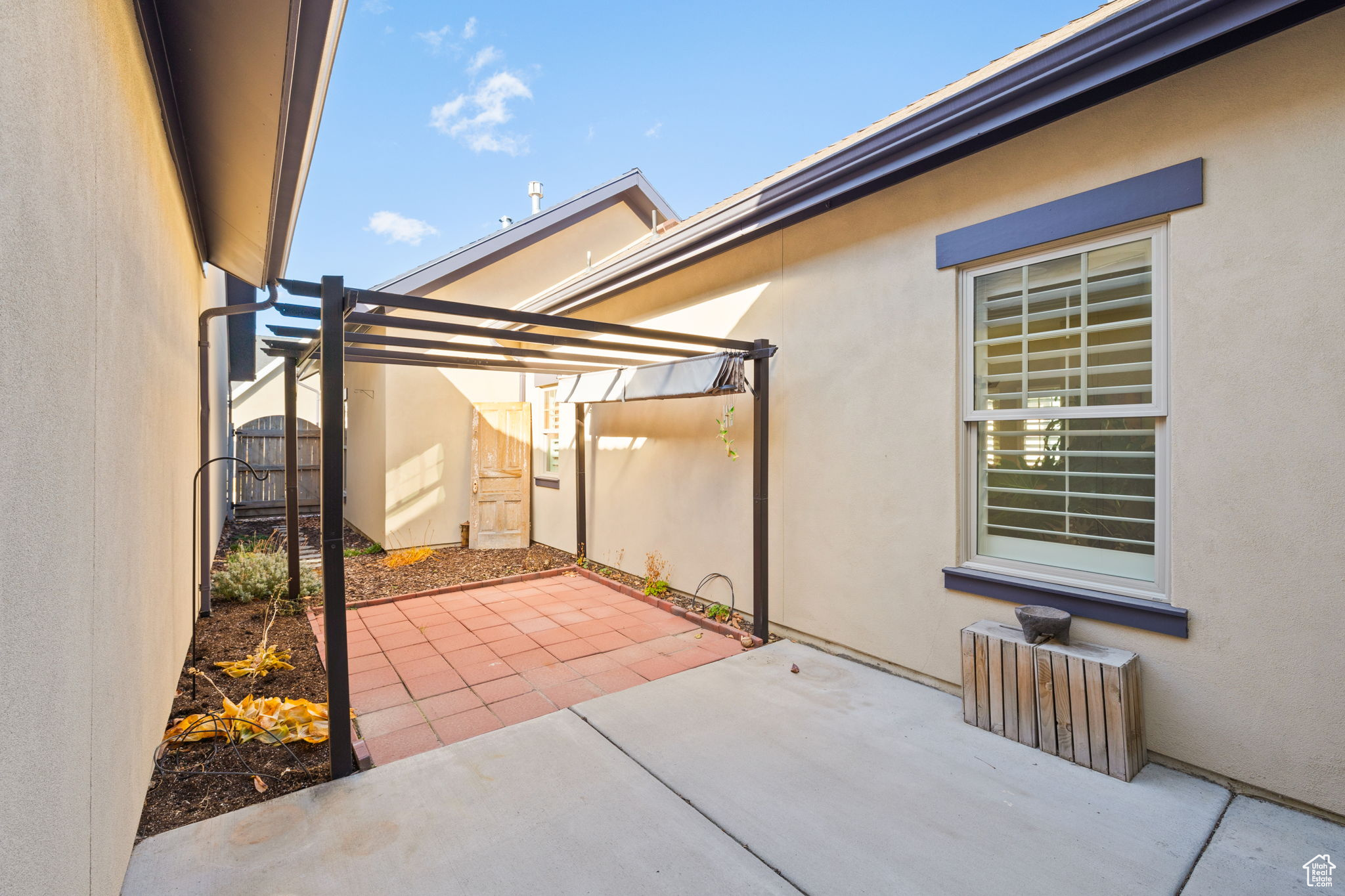 Private patio