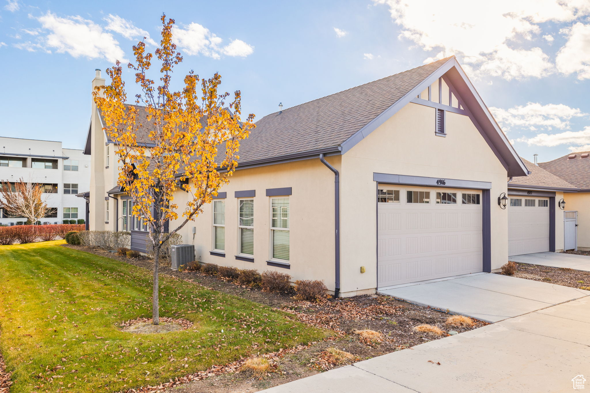 Two car garage