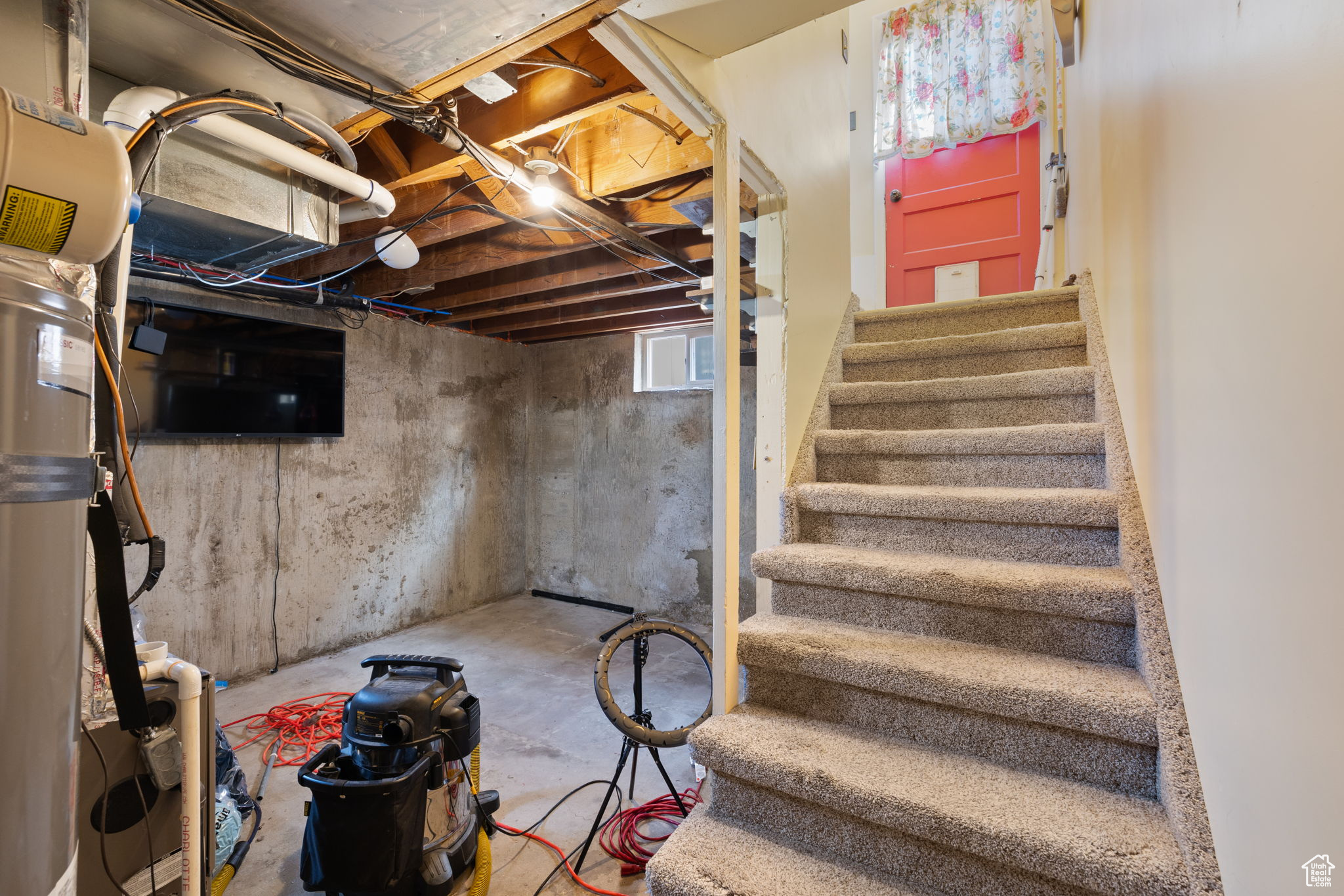 View of basement