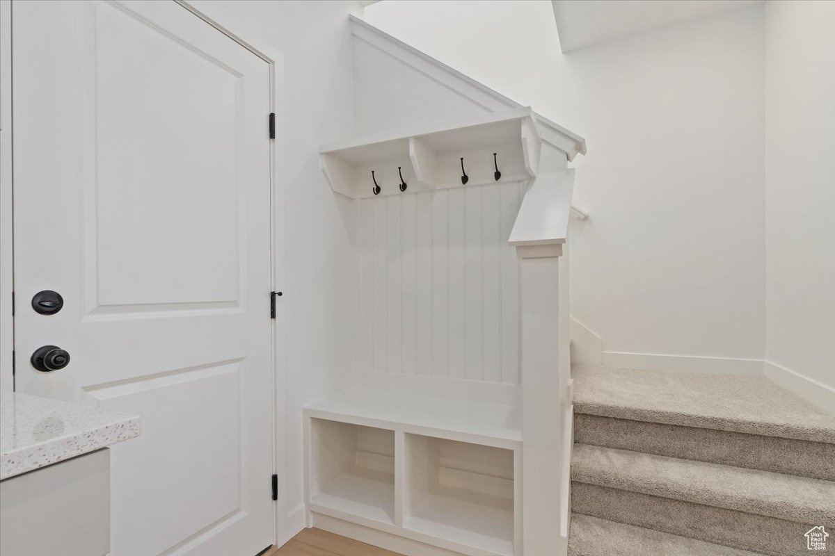 View of mudroom